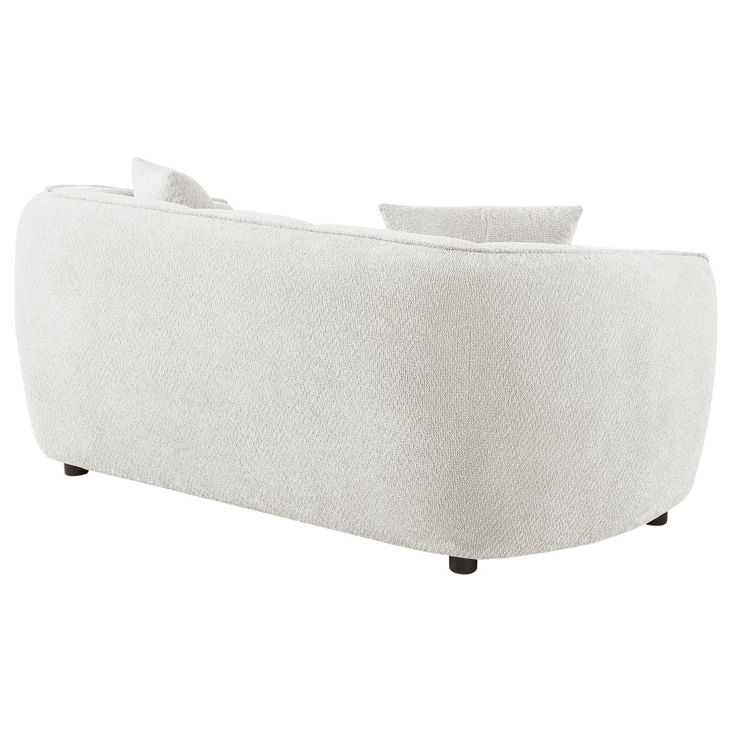 Aleisha Fabric Upholstered Loveseat Sand
