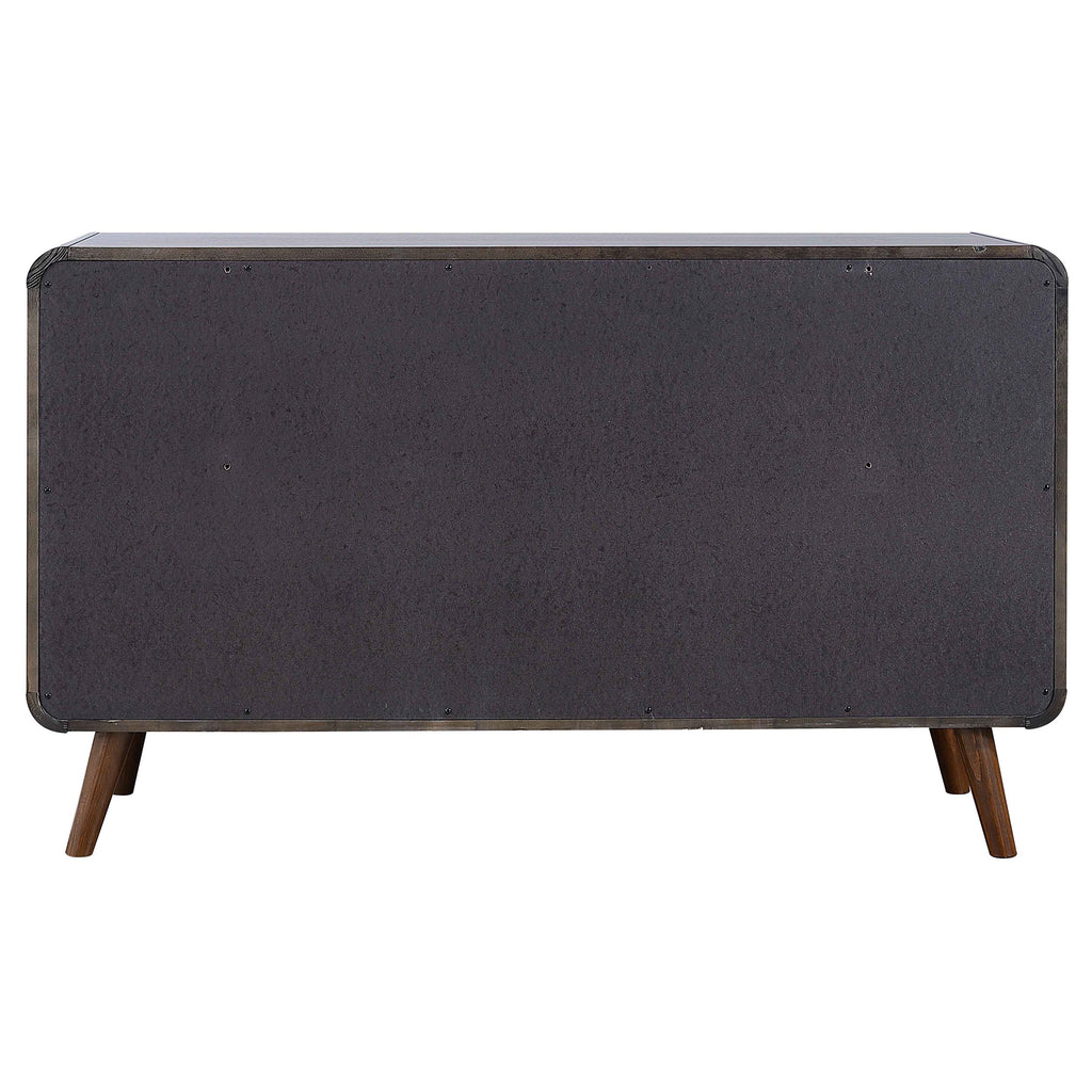 Robyn 6-drawer Bedroom Dresser Dark Walnut