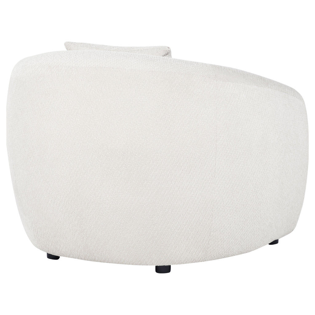 Isabella Fabric Upholstered Accent Chair Sand