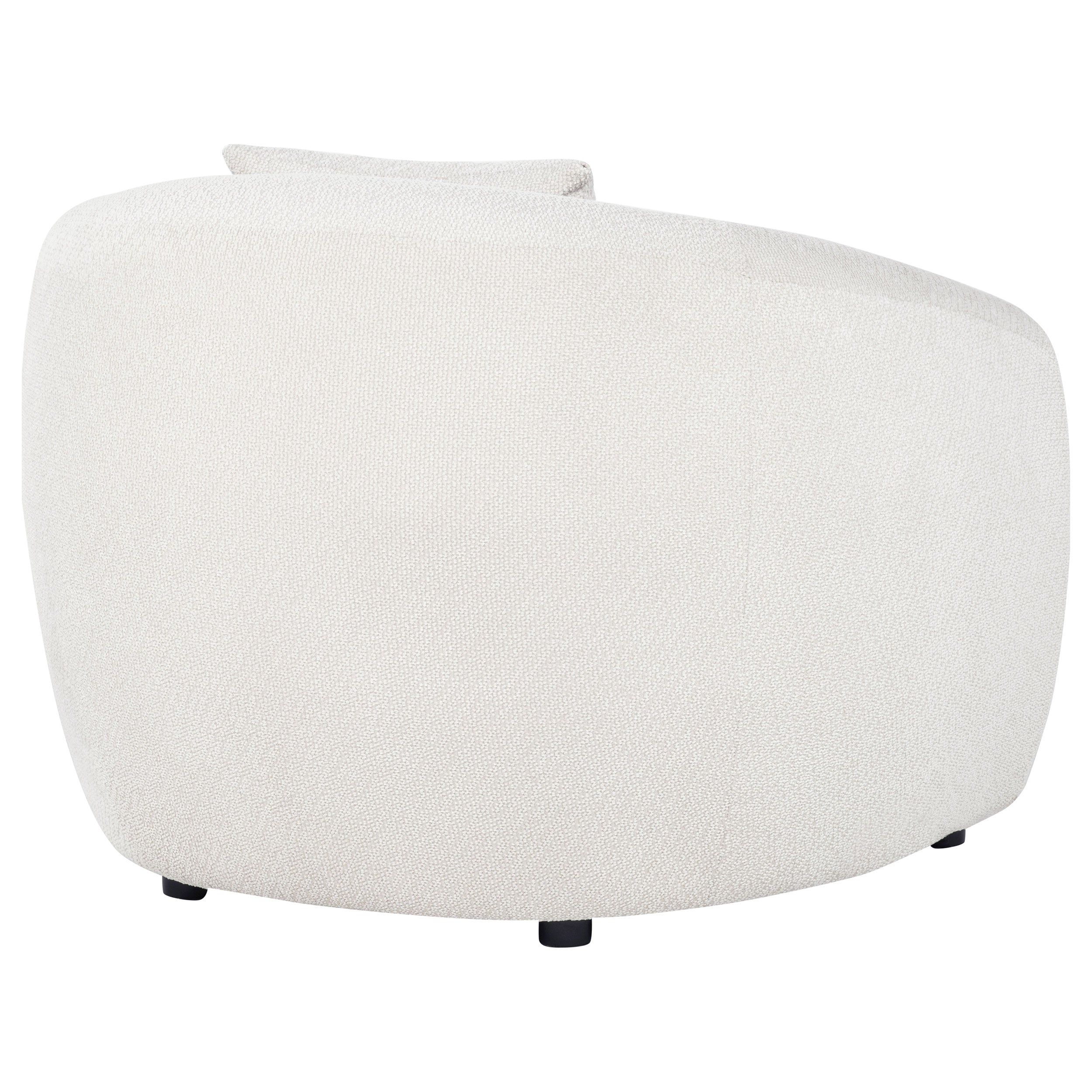 Isabella Fabric Upholstered Accent Chair Sand