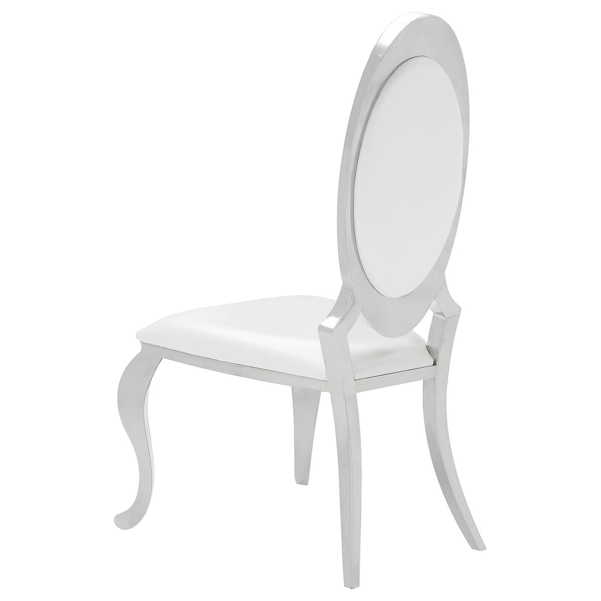 Antoine Upholstered Dining Chair Cream White (Set of 2)