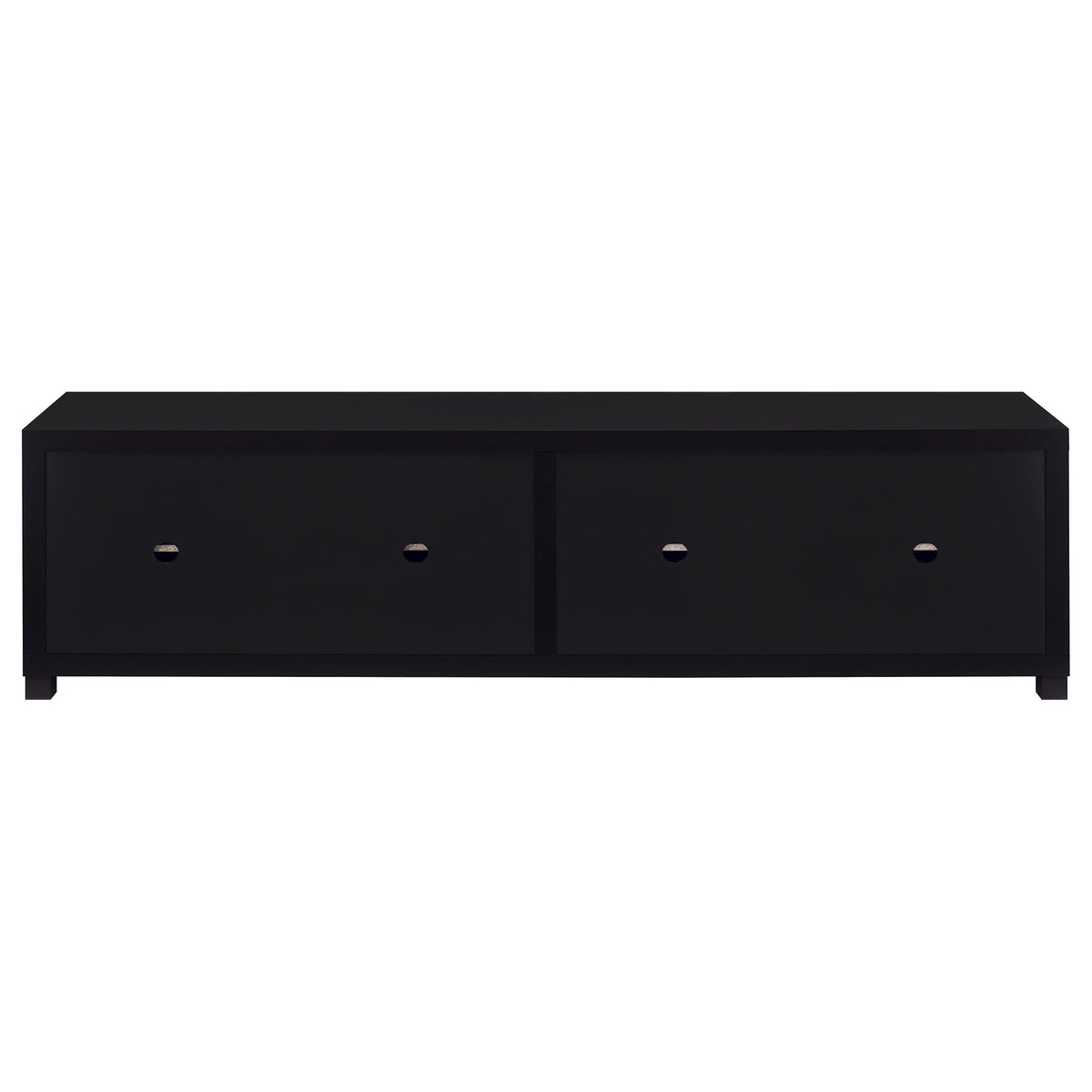 Sachin 4-door Engineered Wood 79-inch TV Stand Black