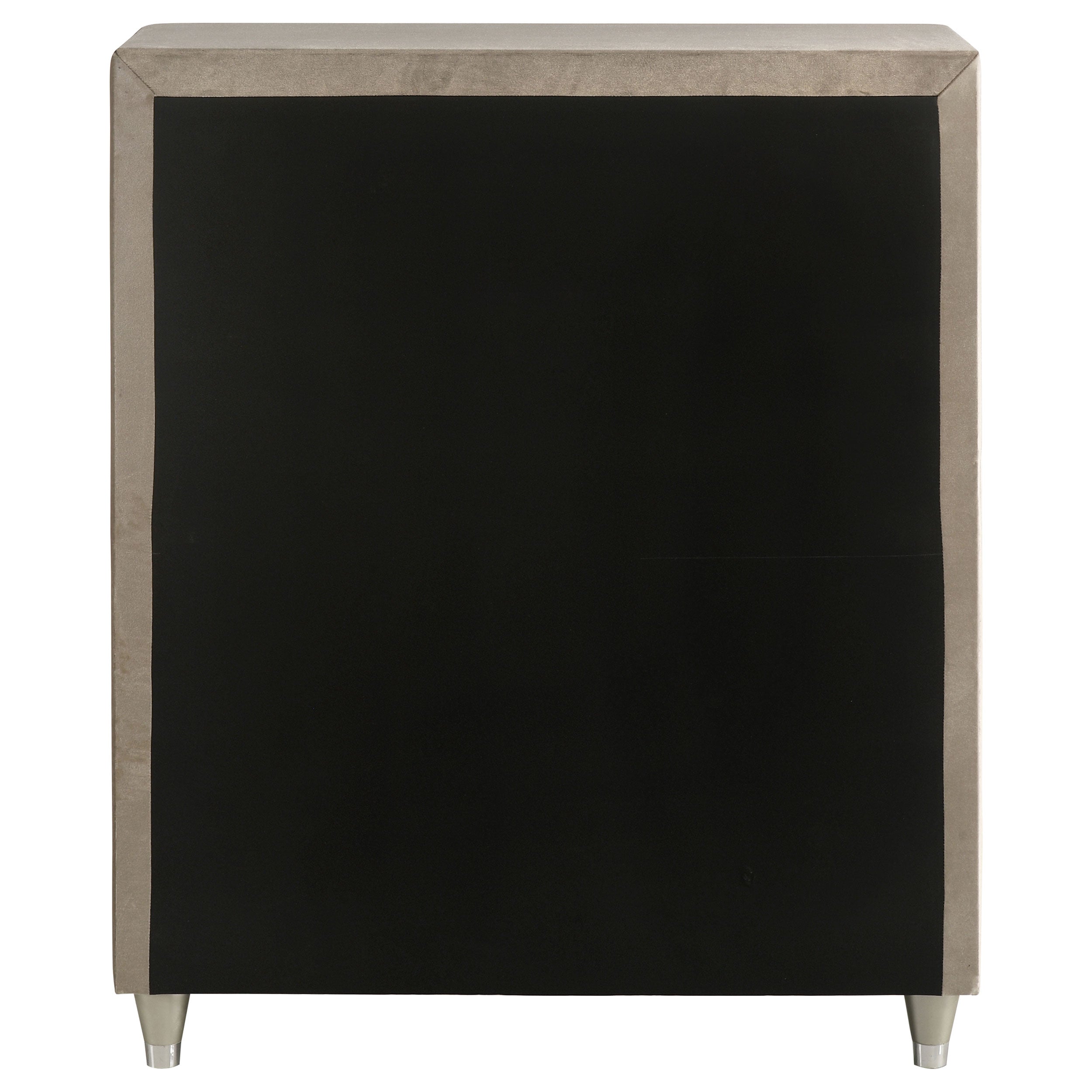 Antonella 5-drawer Bedroom Chest Ivory and Camel