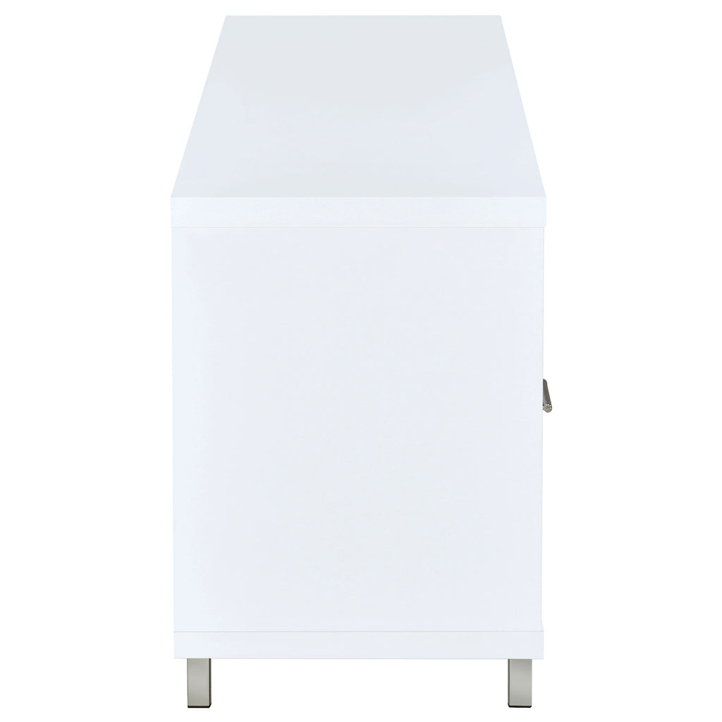 Casey 2-drawer Engineered Wood 60-inch TV Stand White