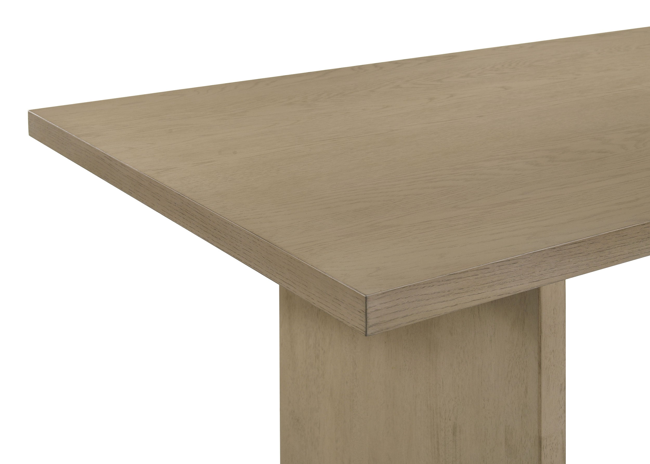 Decker 7-piece 82-inch Rectangular Dining Set Cream and Natural Oak
