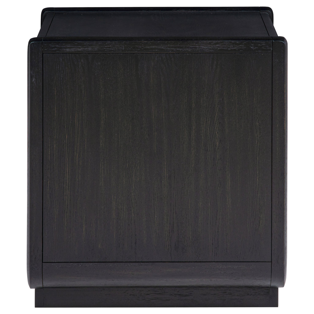 Leandro 3-piece Wood Coffee and End Table Set Burnished Black