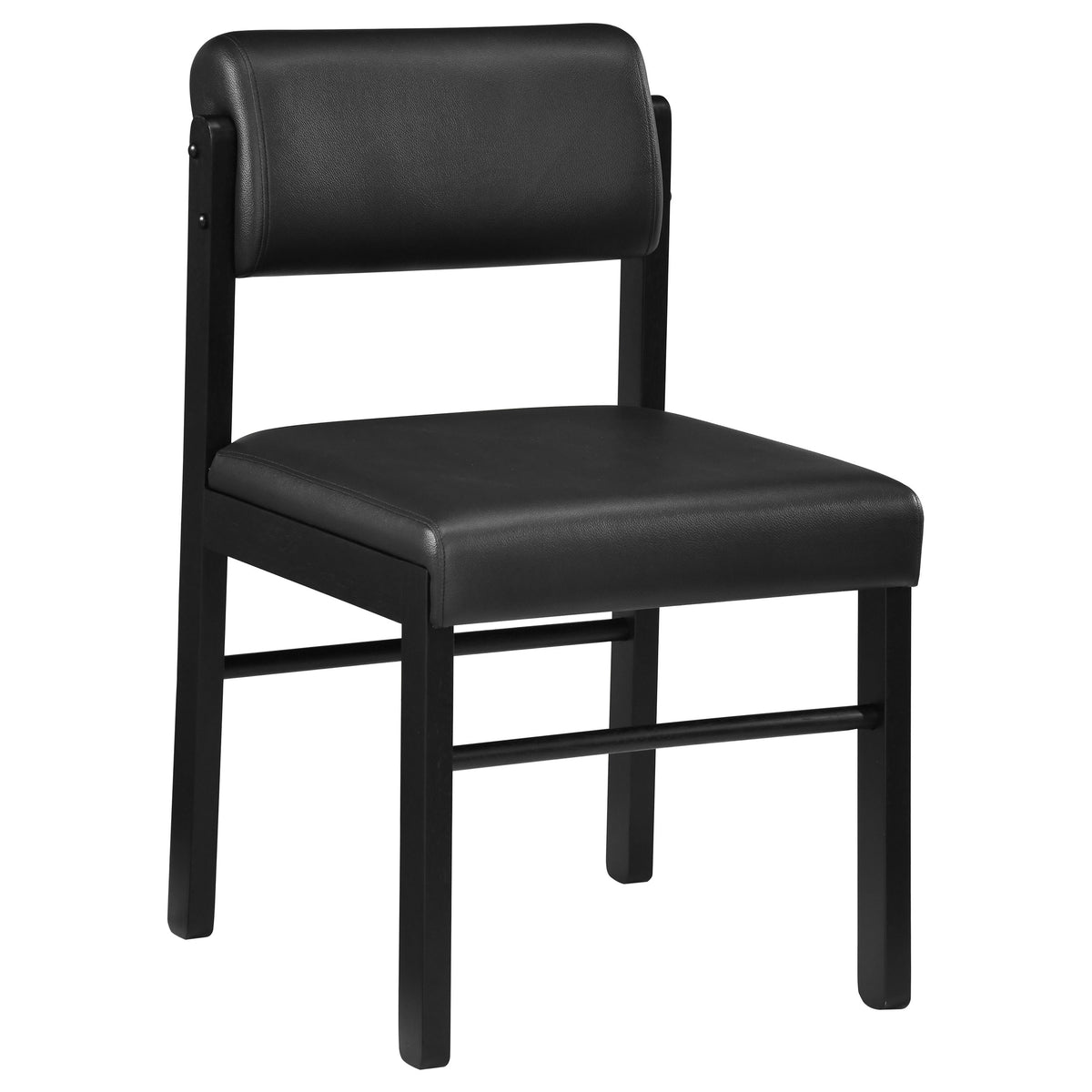Decker 7-piece 82-inch Rectangular Dining Set Black