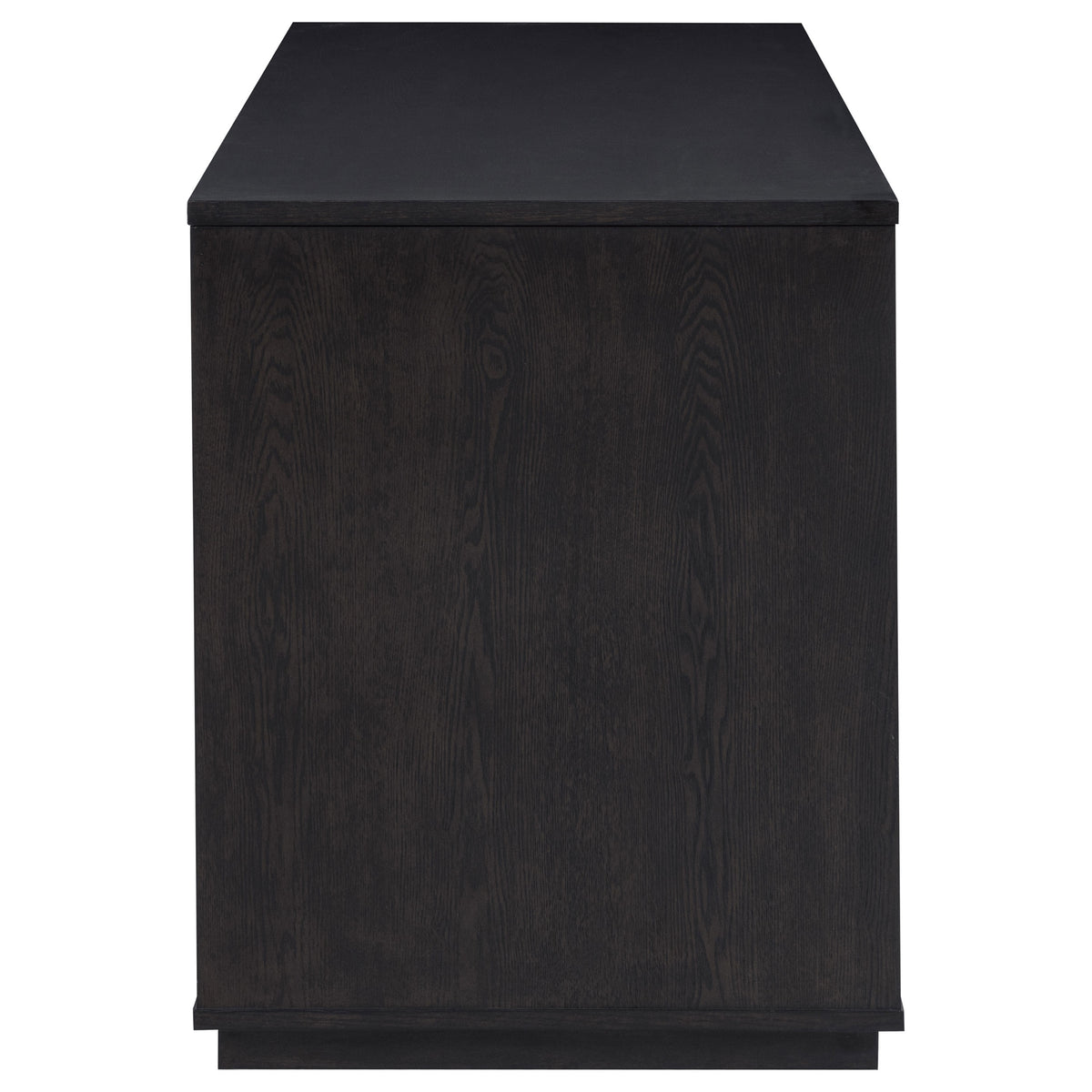 Harkes 75-inch 3-drawer Computer Desk with Adjustable Shelf Coffee Bean