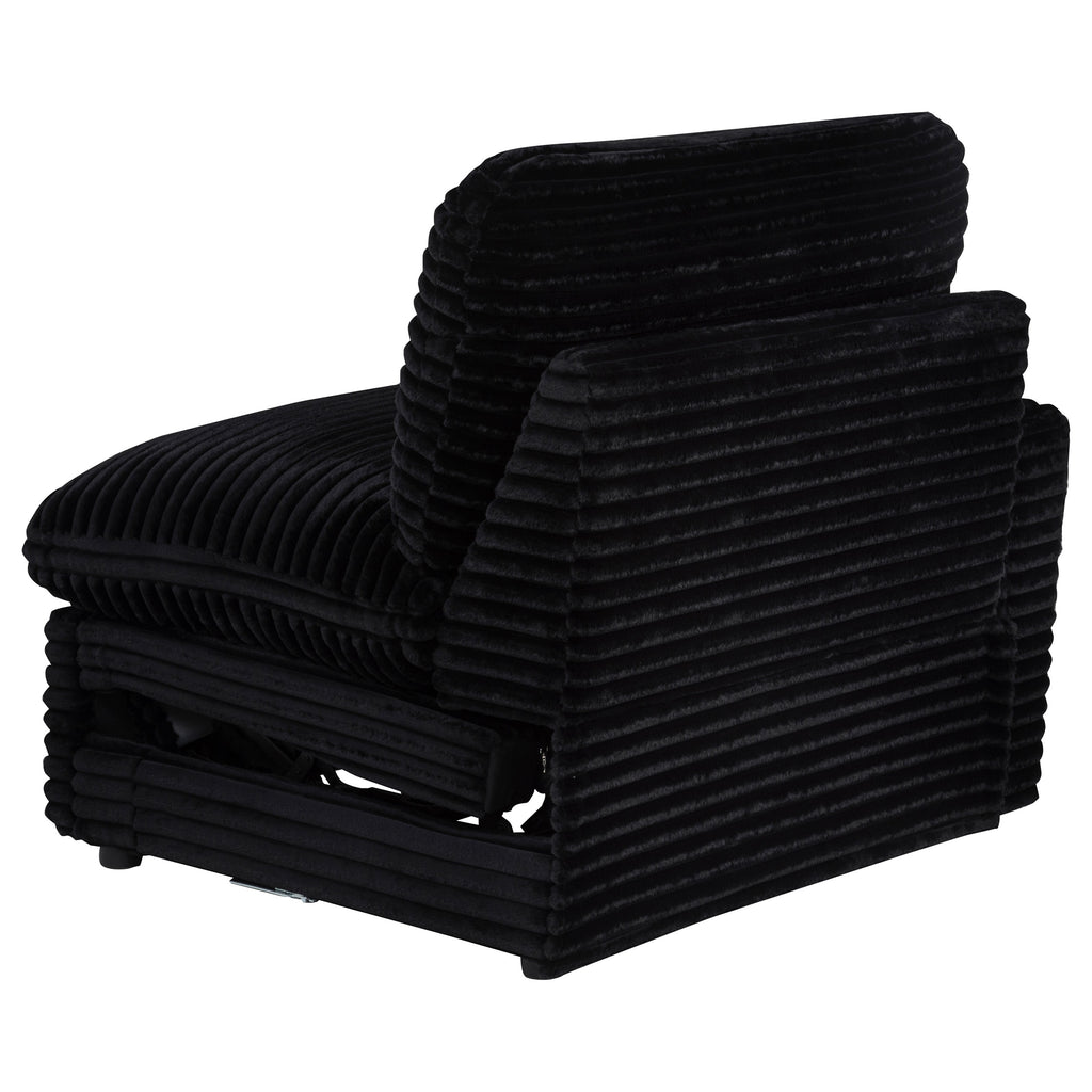 Collins Modular Power Loveseat Black