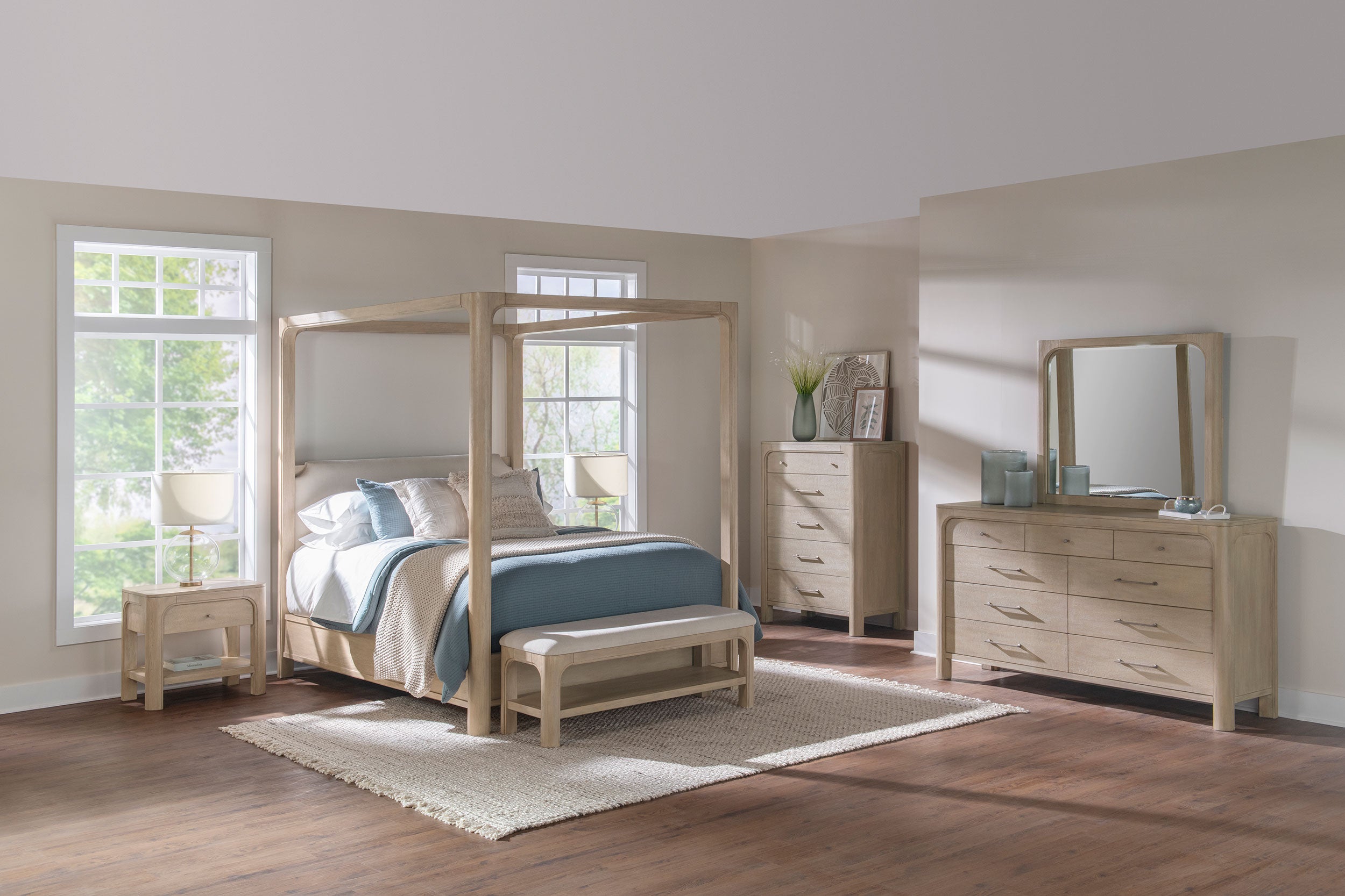 Solano Dresser Mirror Weathered Mango