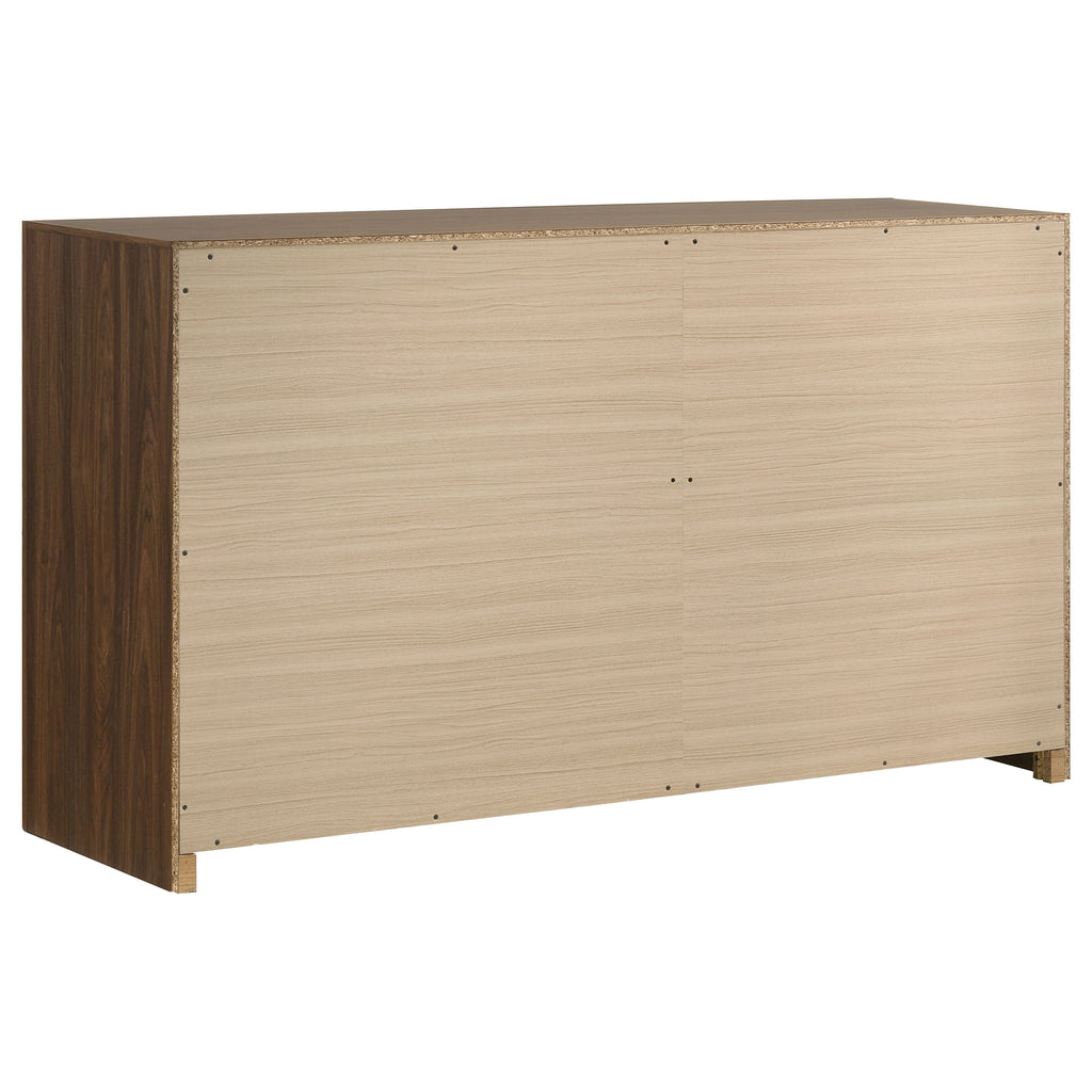 Etienne 5-piece Queen Bedroom Set Walnut