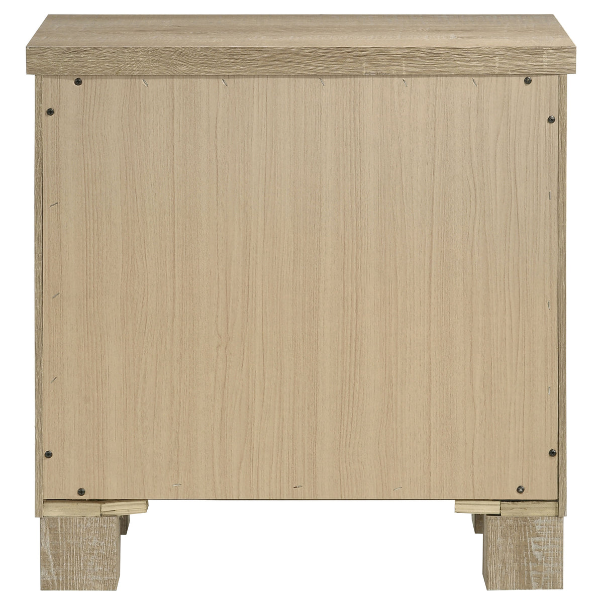 Oakglen 2-drawer Nightstand Bedside Table Weathered Oak