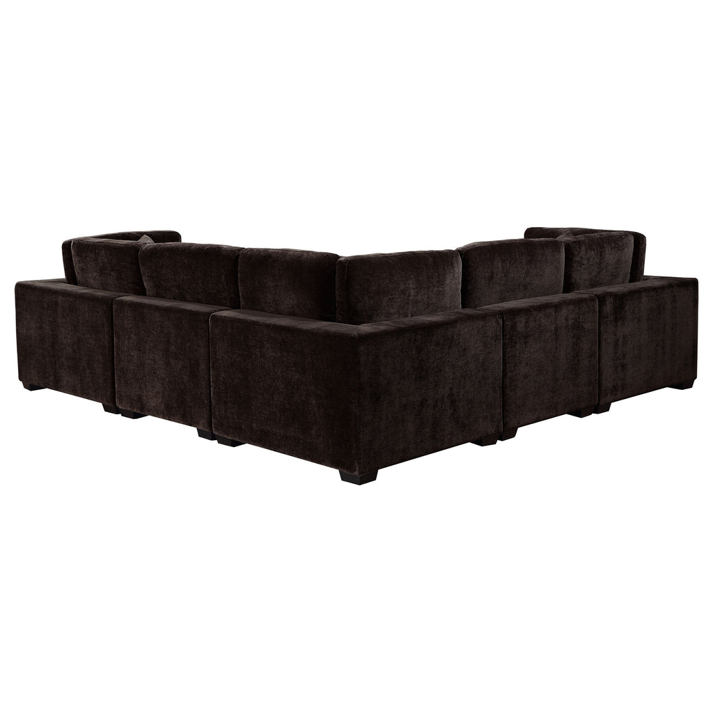 Cloud Lux 4-Piece Upholstered Modular Sectional Sofa