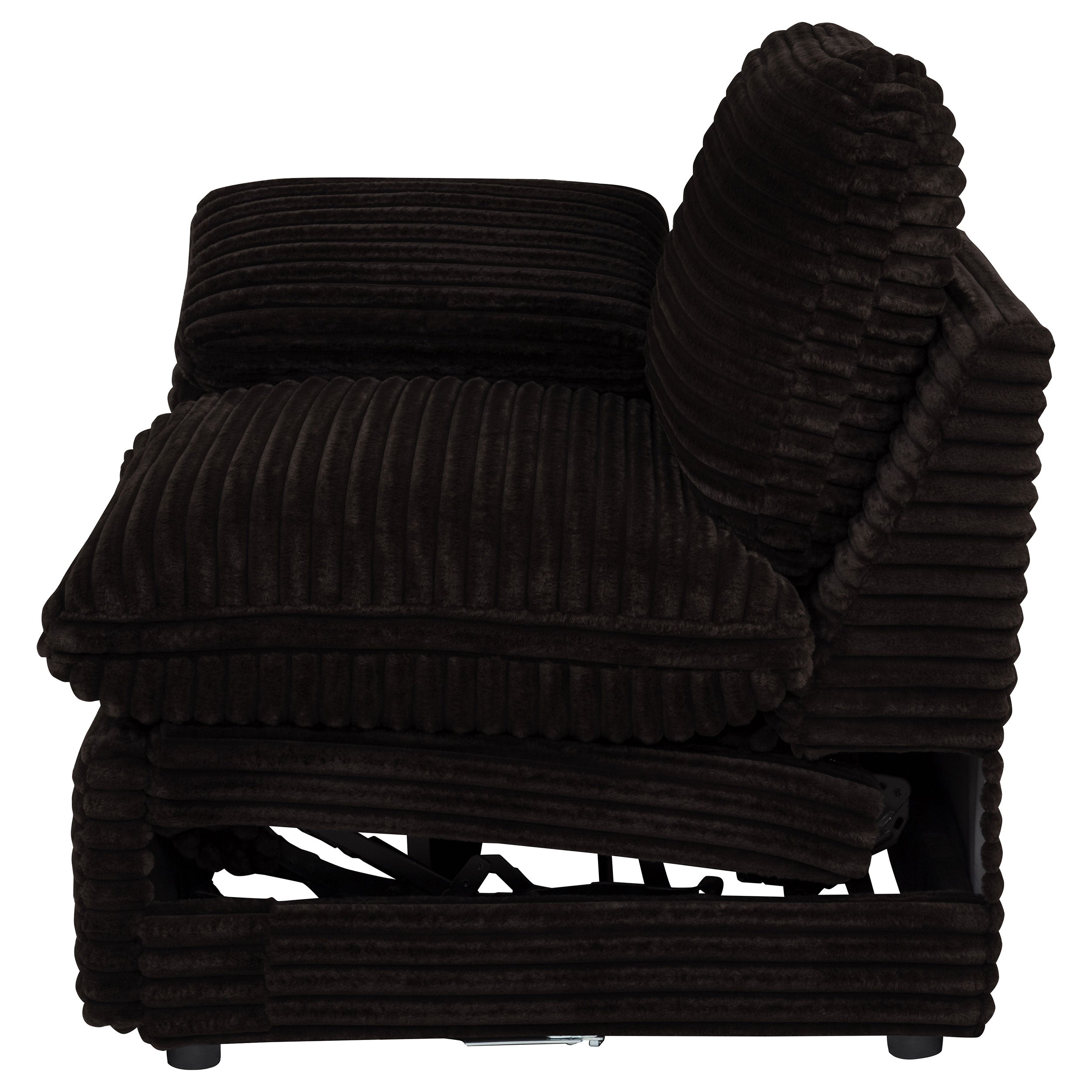 Collins Modular LAF Power Recliner Chocolate Brown