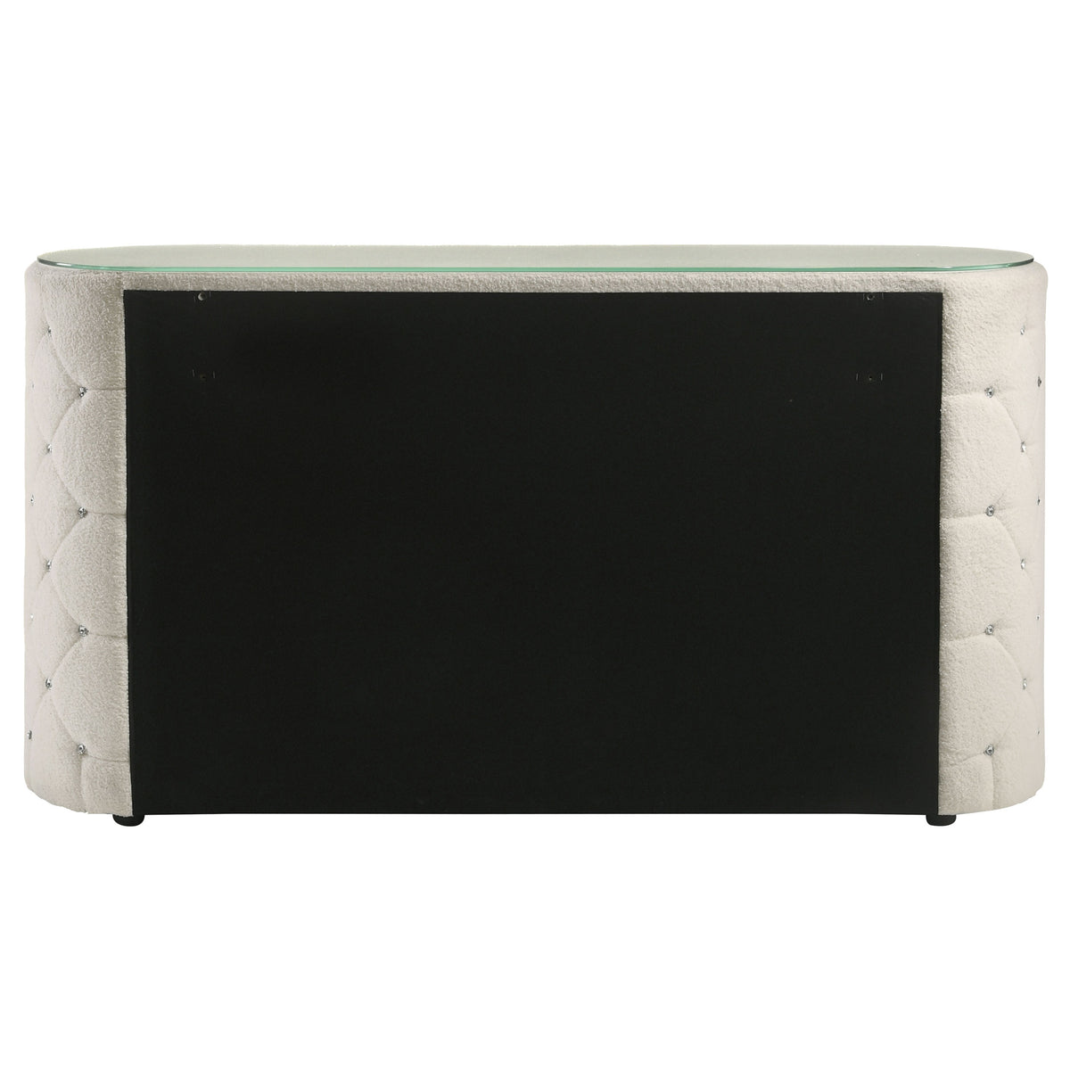 Sonya 6-drawer Upholstered Bedroom Dresser Ivory