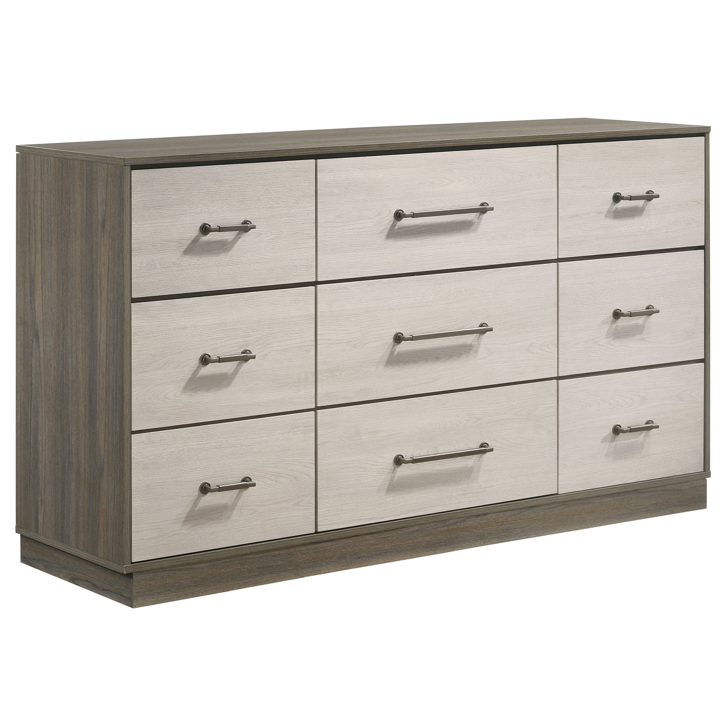 Fenwick 4-piece Eastern King Bedroom Set Grey Oak