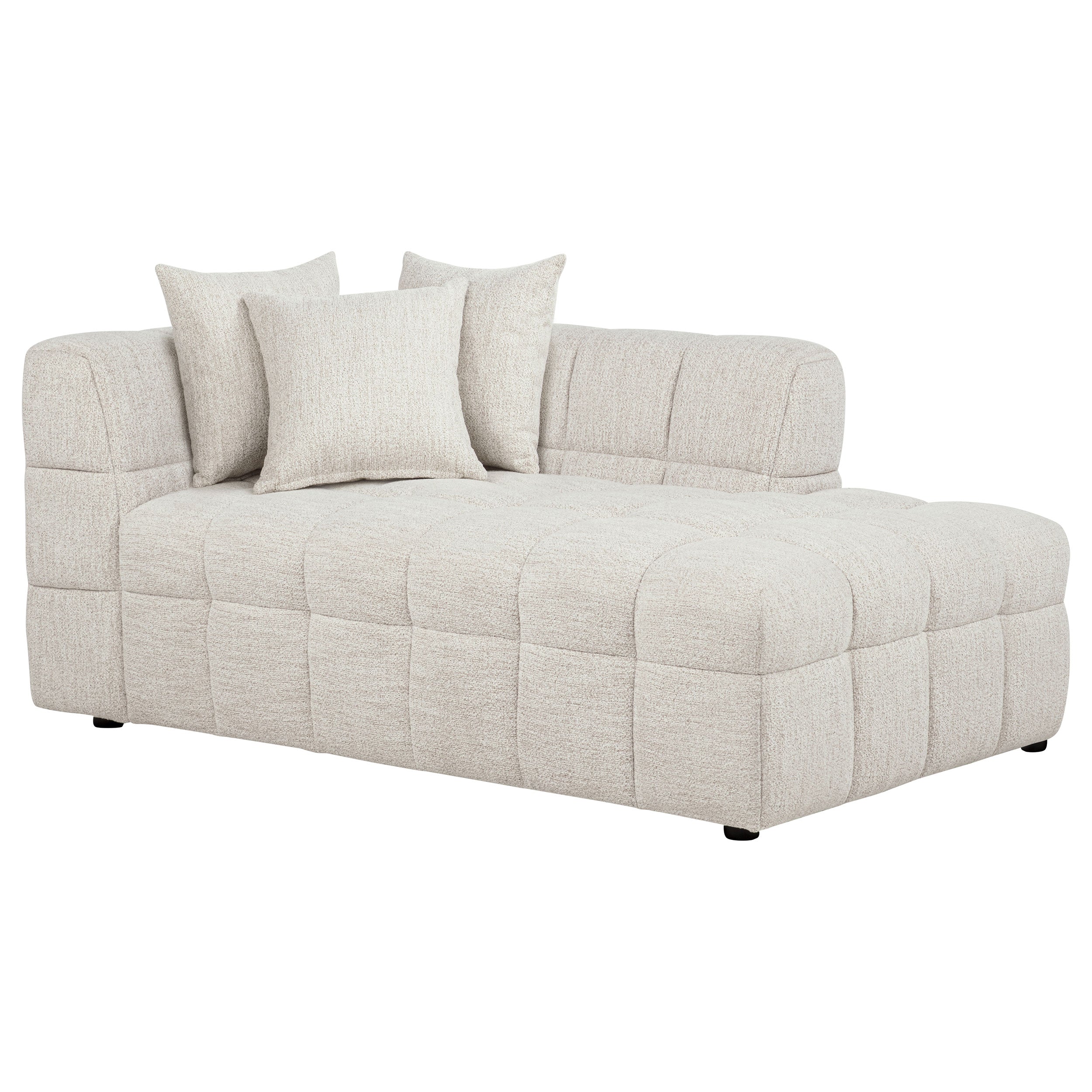 Amara 3-Piece Upholstered Sectional Sofa