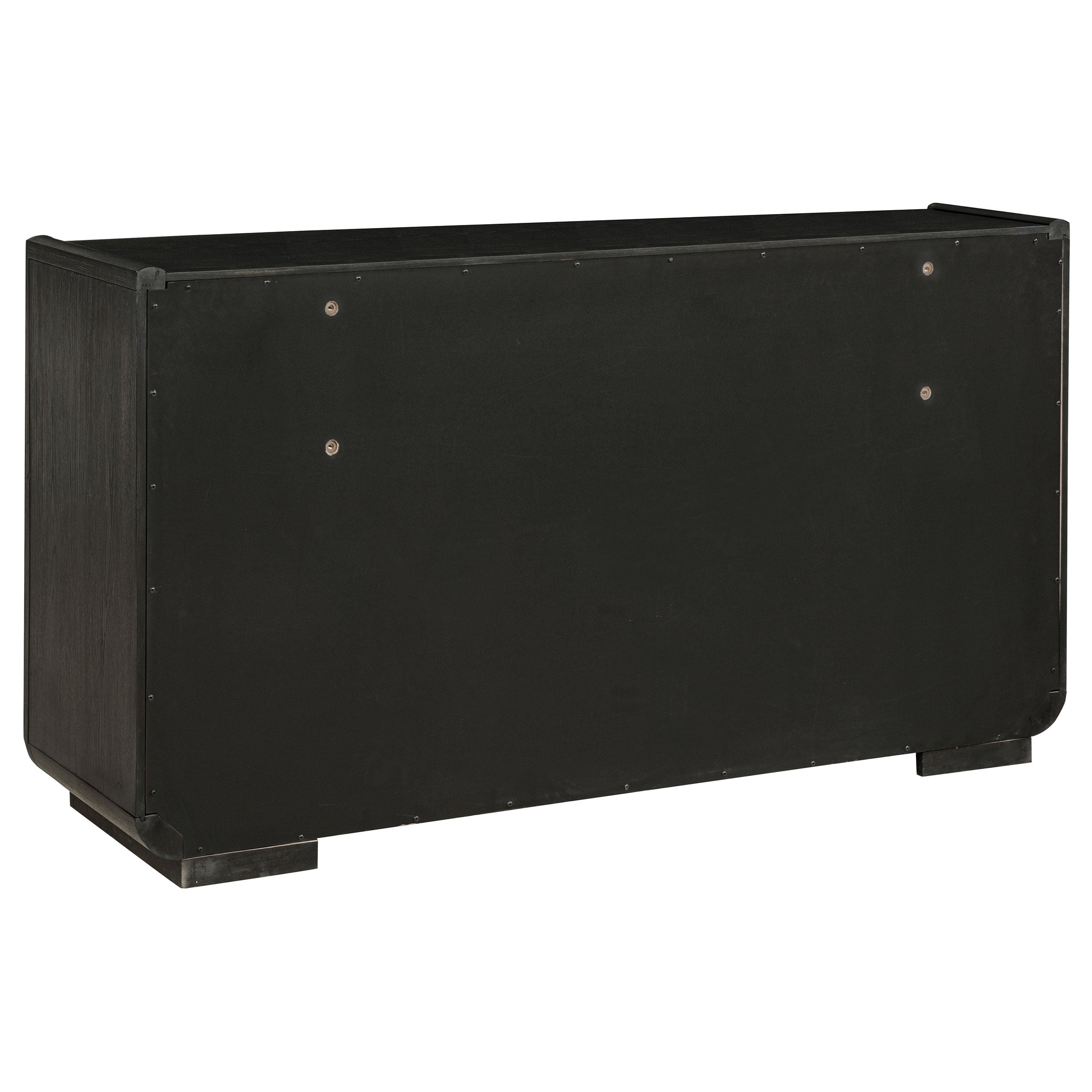 Leandro 4-piece Queen Bedroom Set Burnished Black
