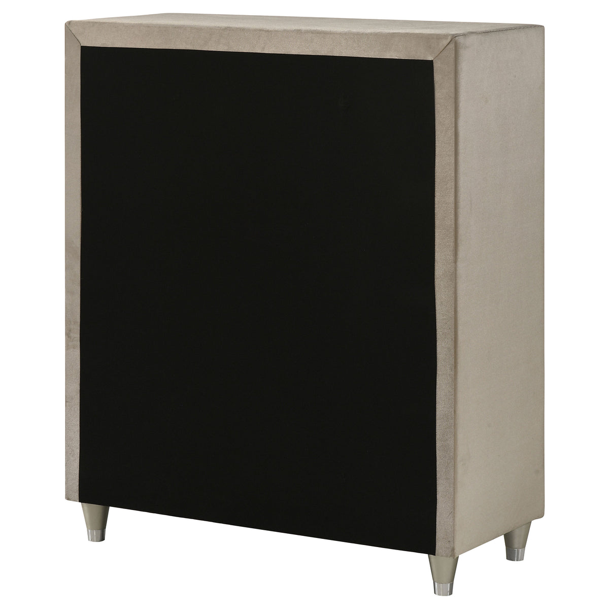 Antonella 5-drawer Bedroom Chest Ivory and Camel
