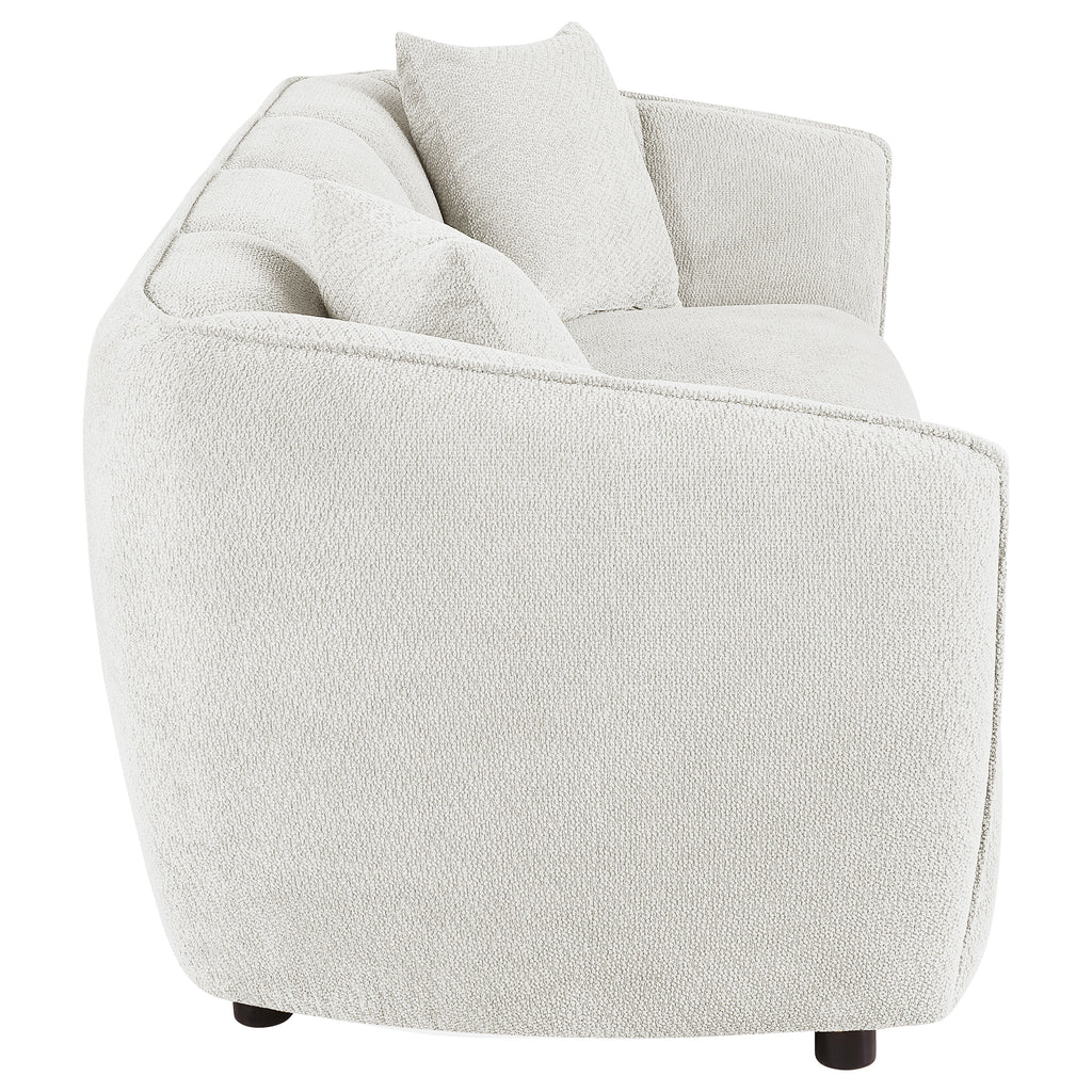 Aleisha Fabric Upholstered Sofa Sand