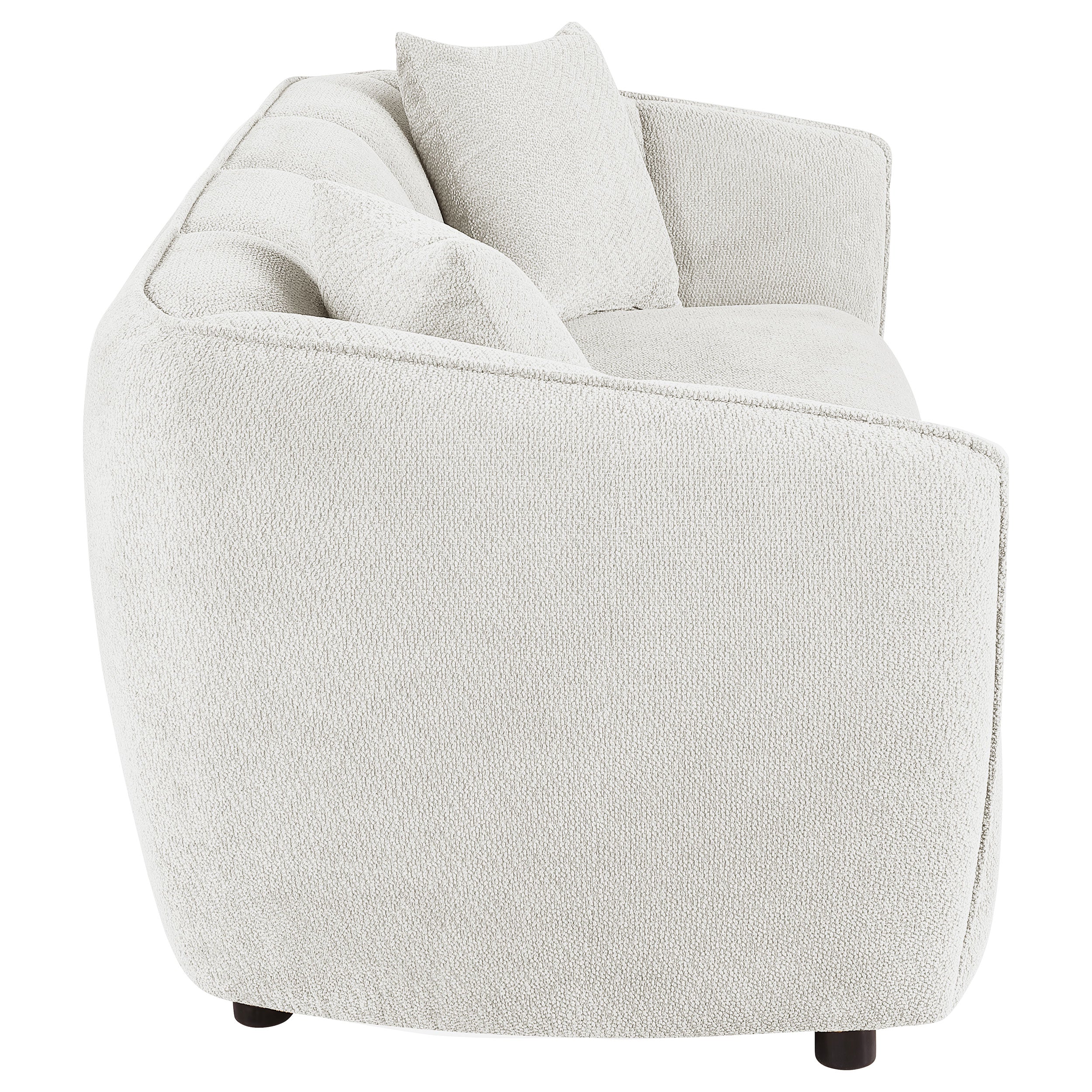 Aleisha Fabric Upholstered Sofa Sand