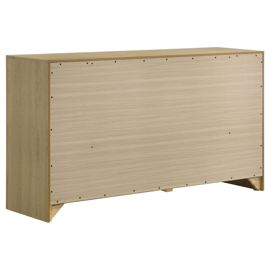 Hendricks 5-piece Queen Bedroom Set Light Oak