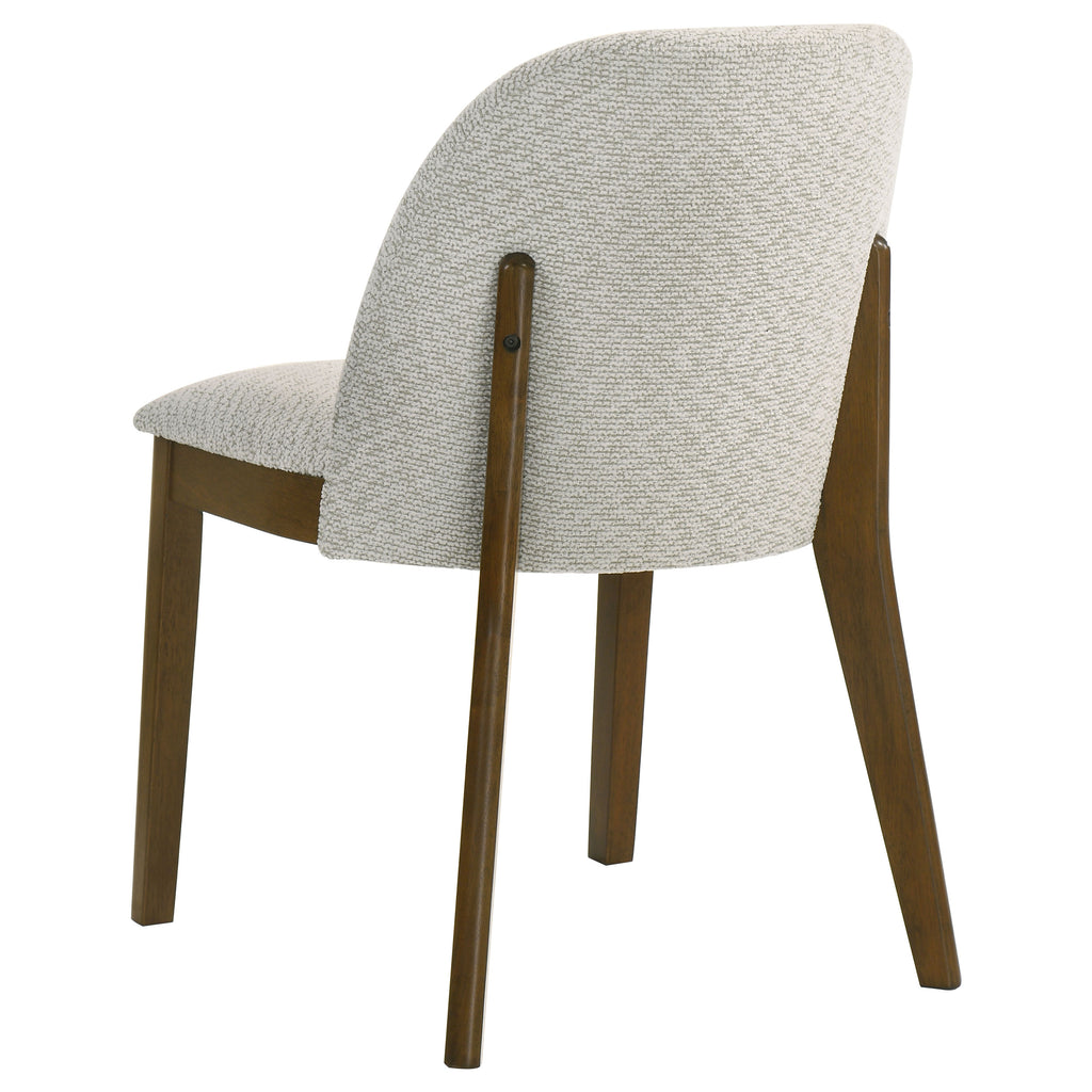 Mueller 5-piece 48-inch Round Dining Set Brown and Beige