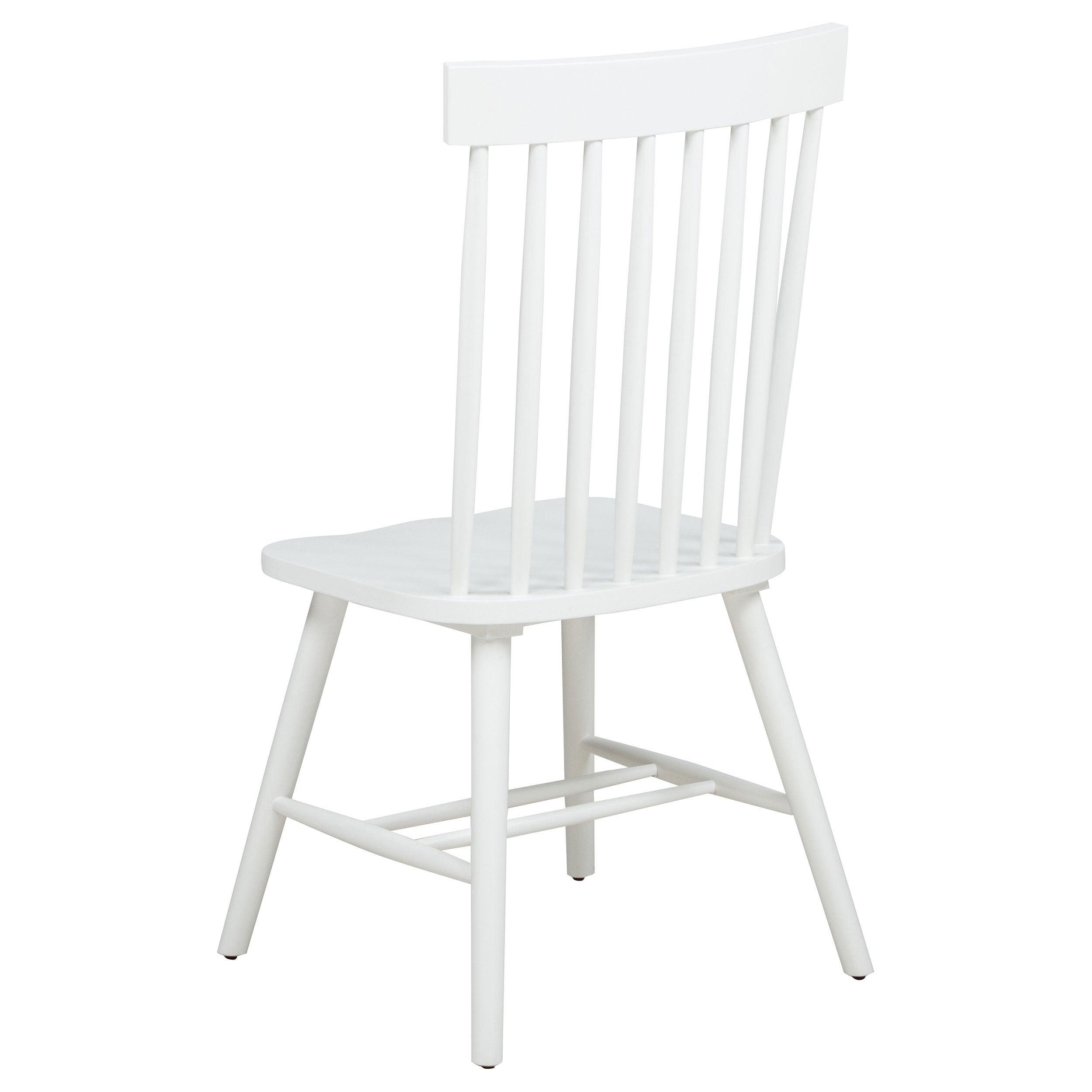 Andrews 5-piece Round Dining Table Set Light Ash and White