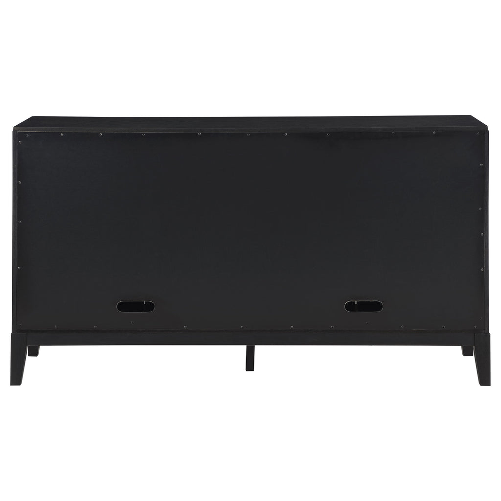 Brookmead 4-door Sideboard Buffet Storage Cabinet Black