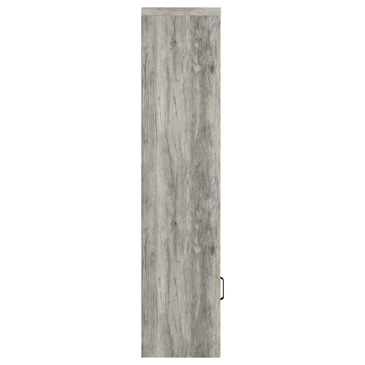 Burke 4-shelf Engineered Wood Media Tower Grey Driftwood