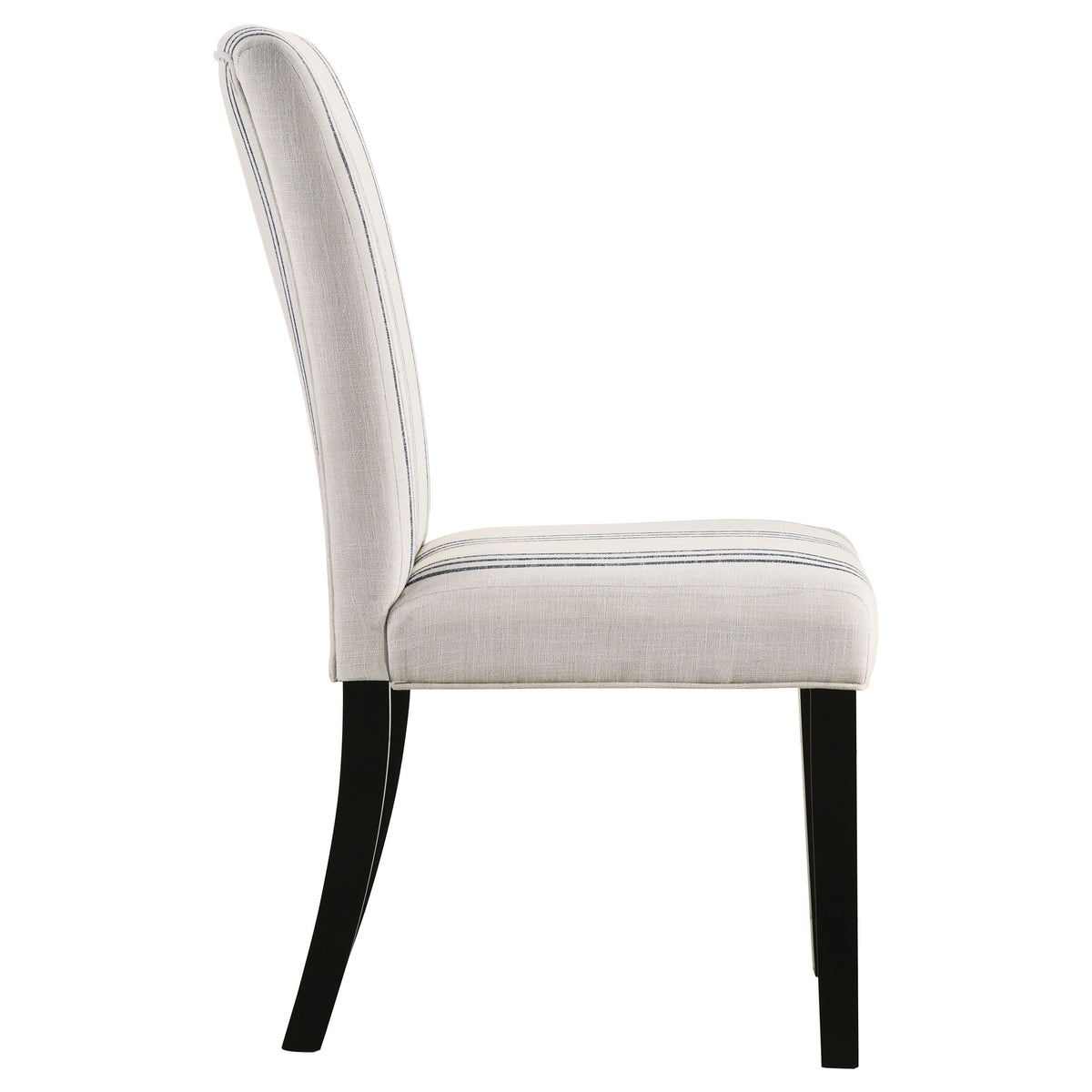 Herran Upholstered Dining Side Chair Beige (Set of 2)