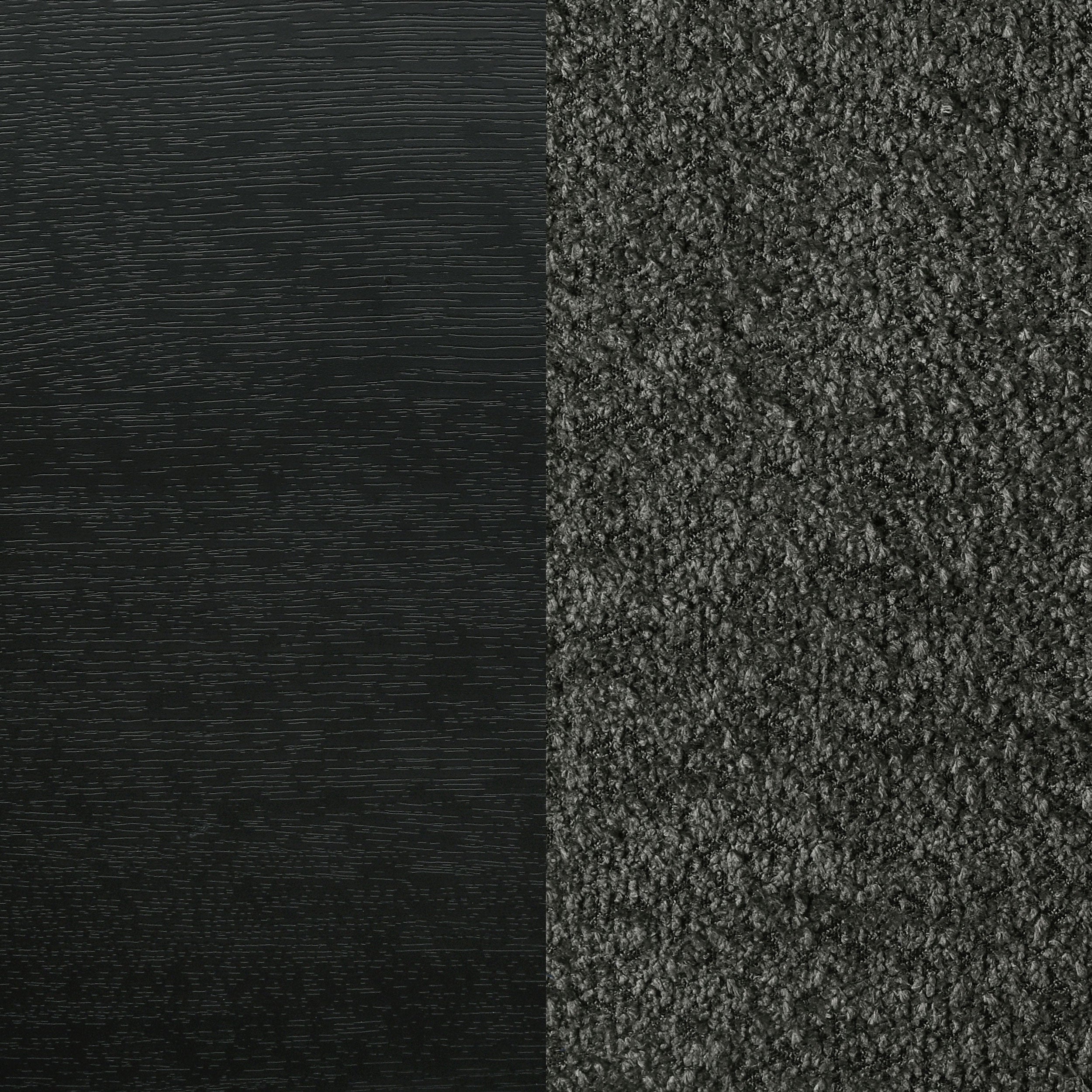 Cavelle 51-inch Upholstered Eastern King Panel Bed Black