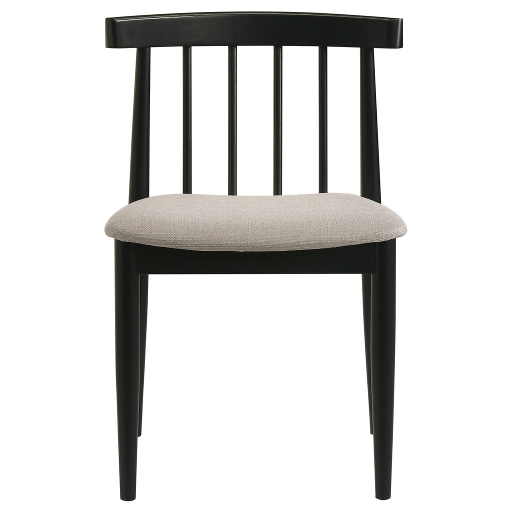 Strouse 5-piece Dining Set Wheat and Black