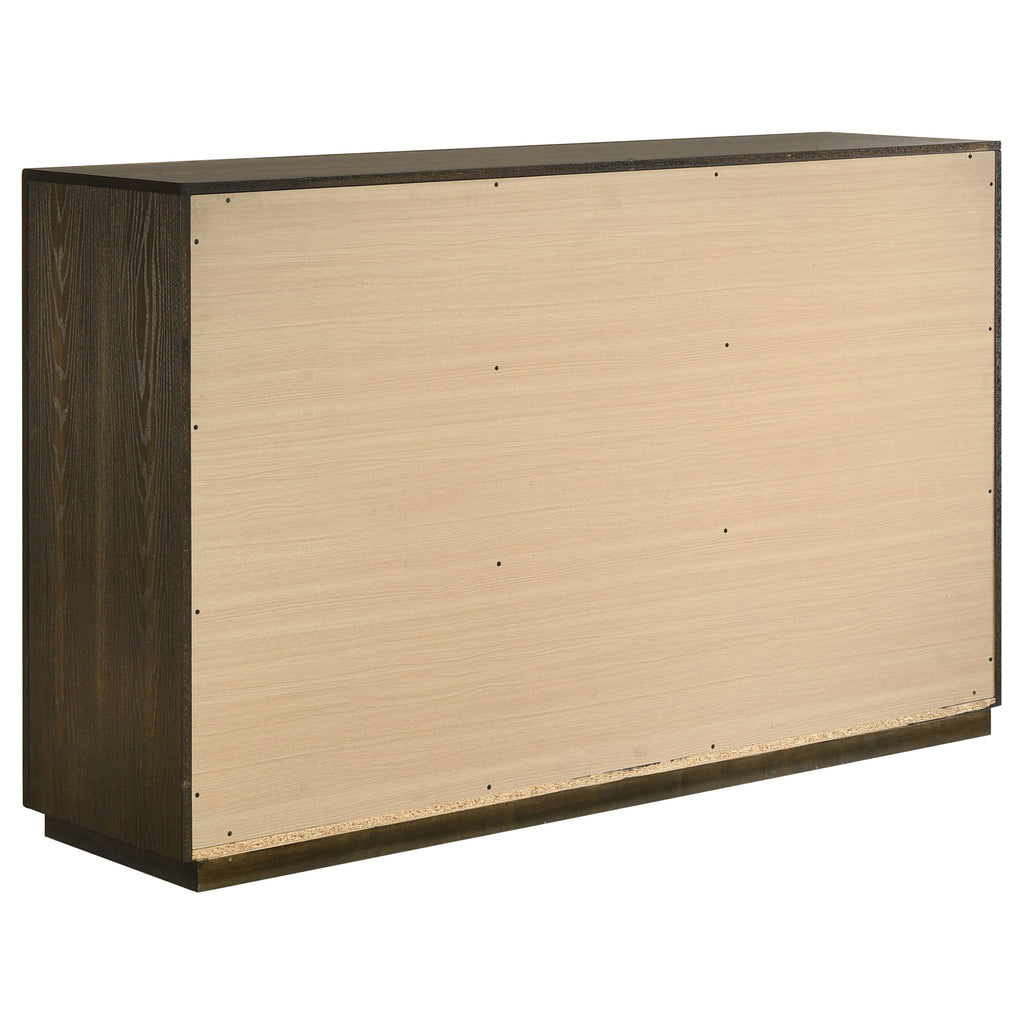 Atlas 5-piece Queen Bedroom Set Dark Oak
