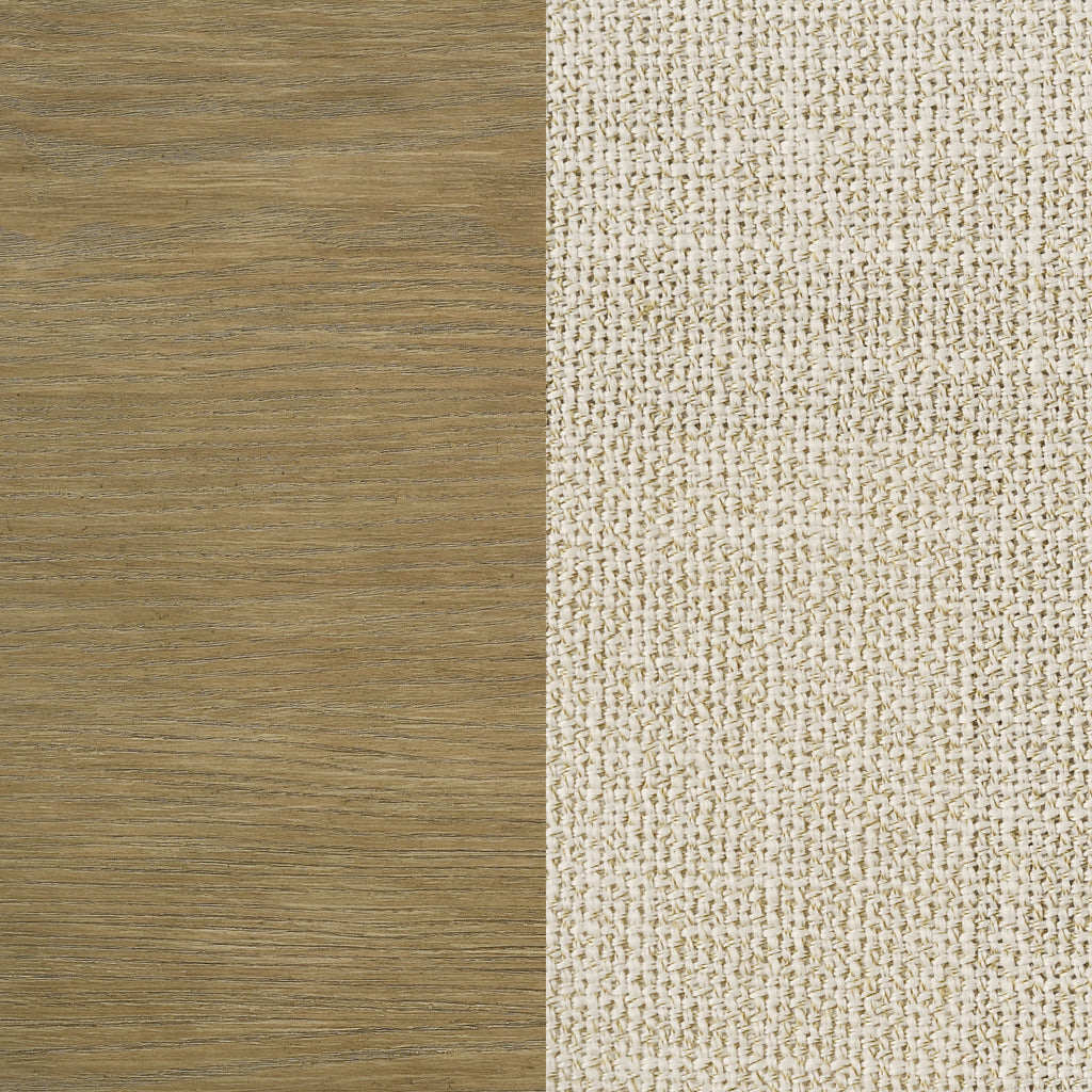 Arini 56-inch Eastern King Panel Bed Cream and Sand Wash