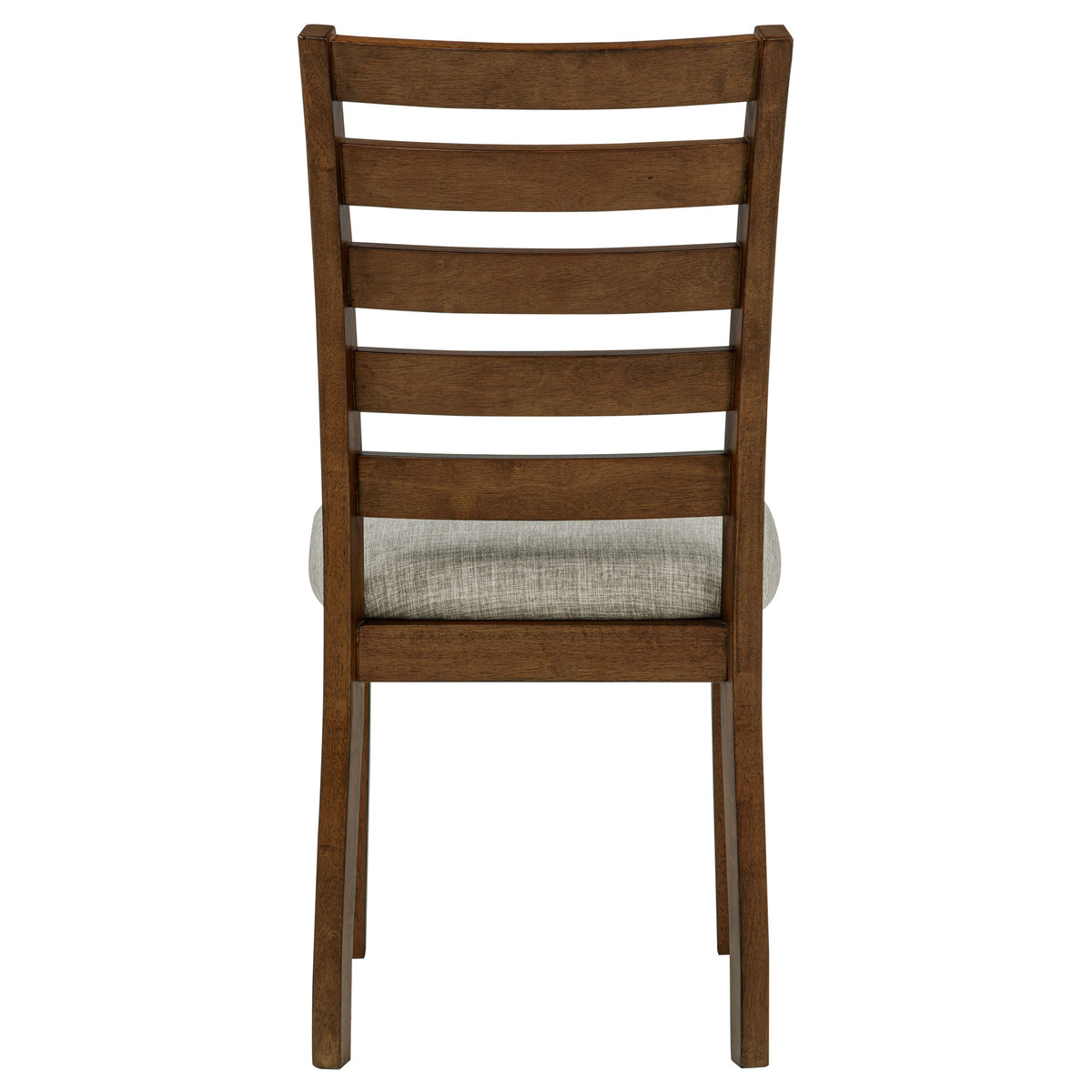 Atwood Wood Dining Side Chair Upholstered Seat Warm Brown