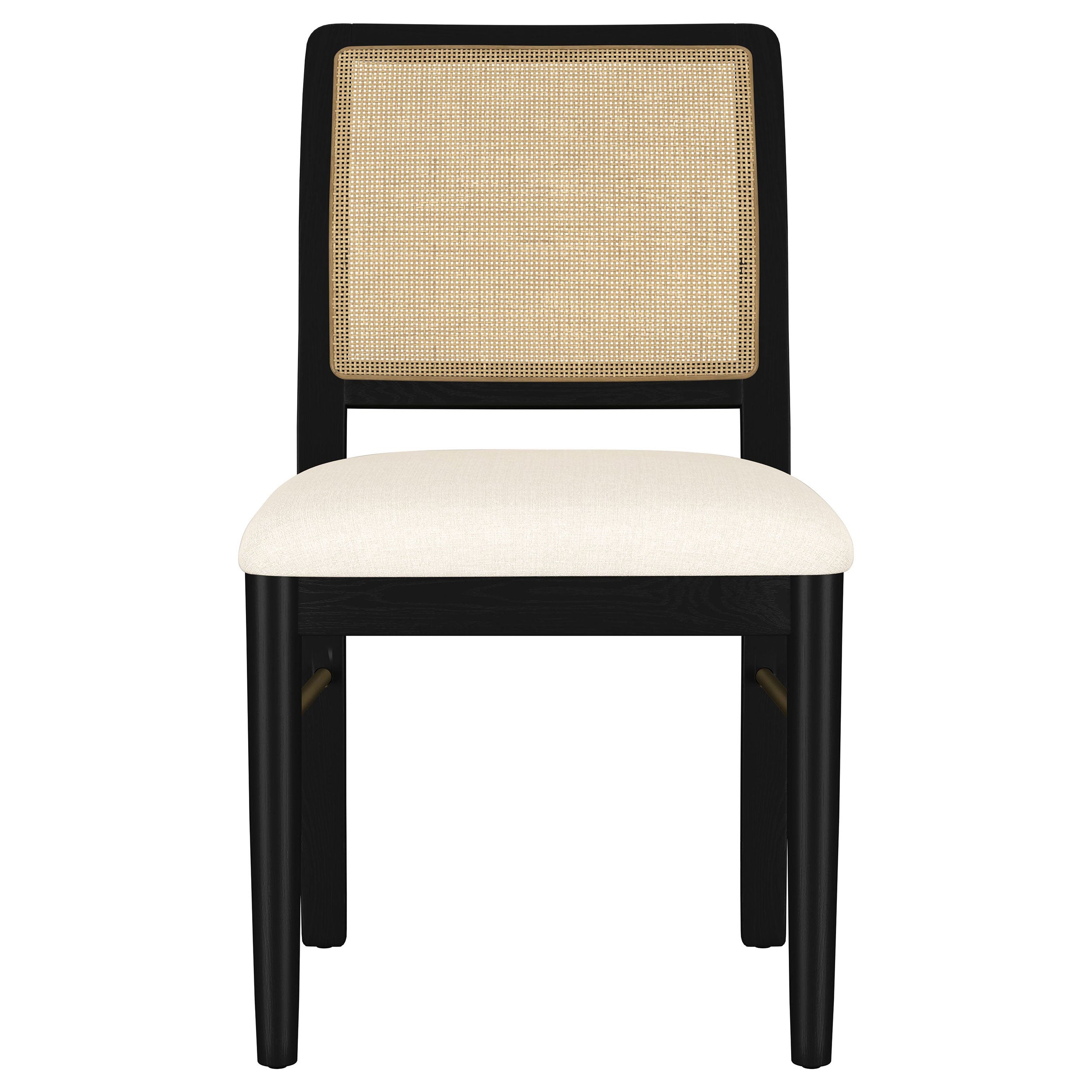 Arini 5-piece Round Dining Table Set Sand Wash and Black