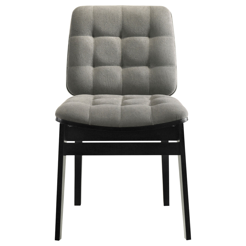 Strouse 5-piece Dining Set Grey and Black