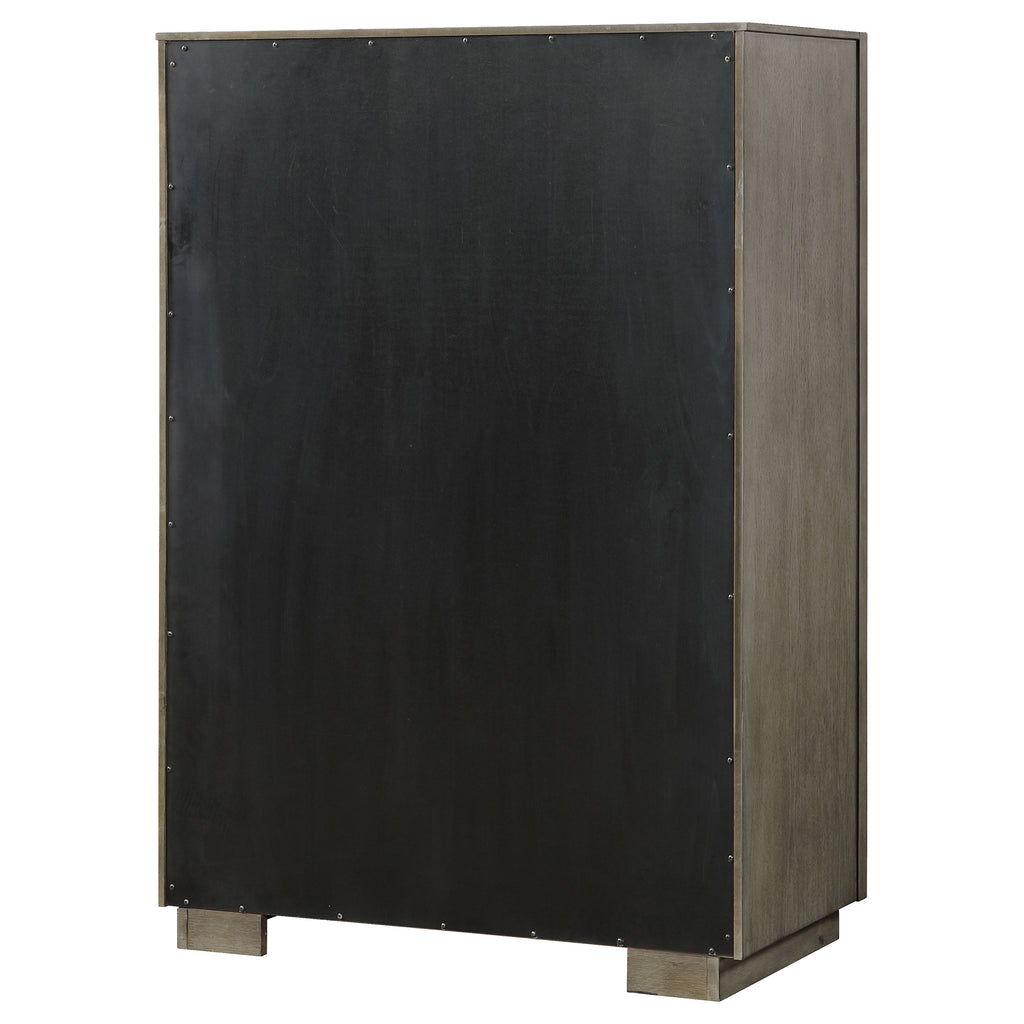 Durango 5-drawer Bedroom Chest Taupe Oak