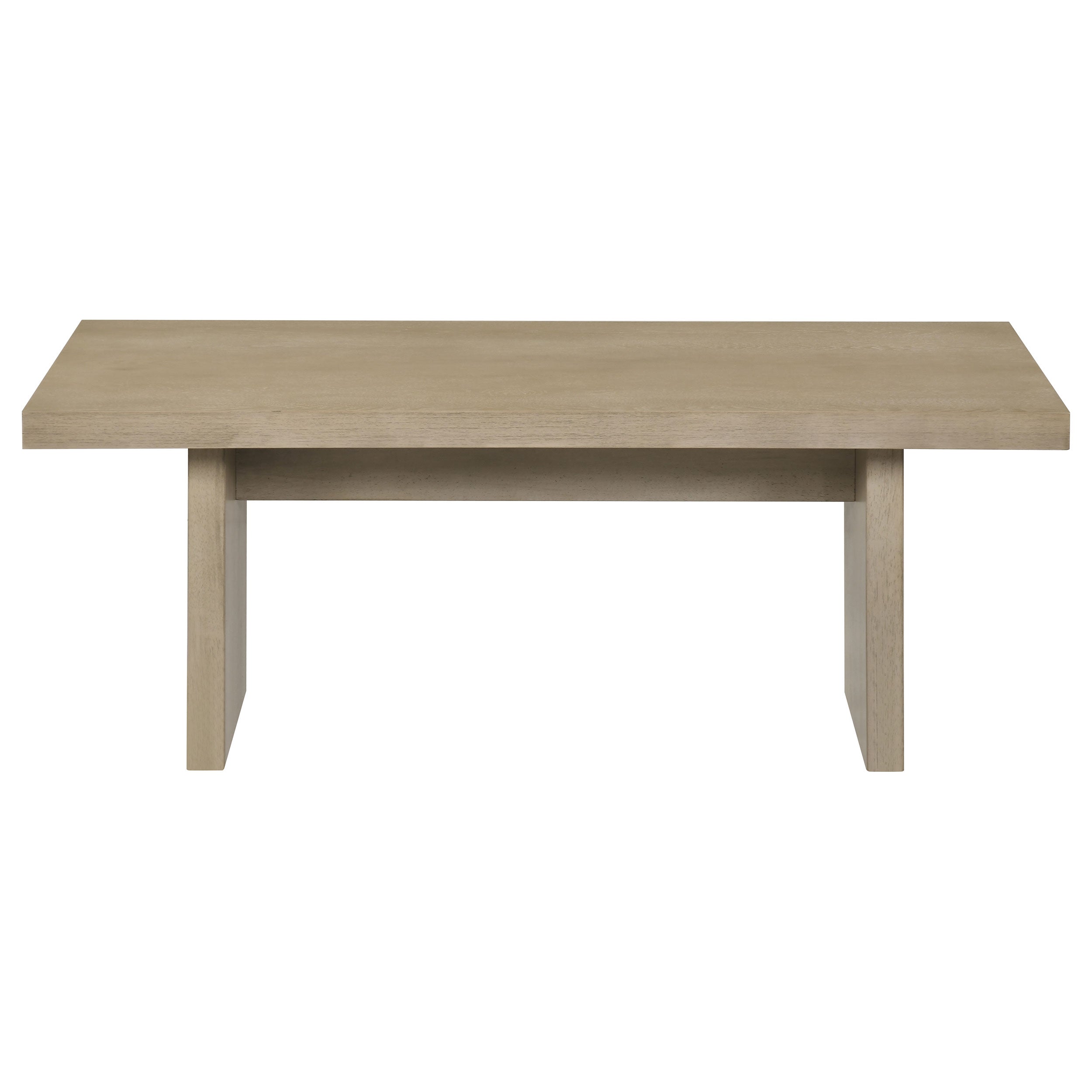 Decker 2-piece Coffee and End Table Set Natural Oak