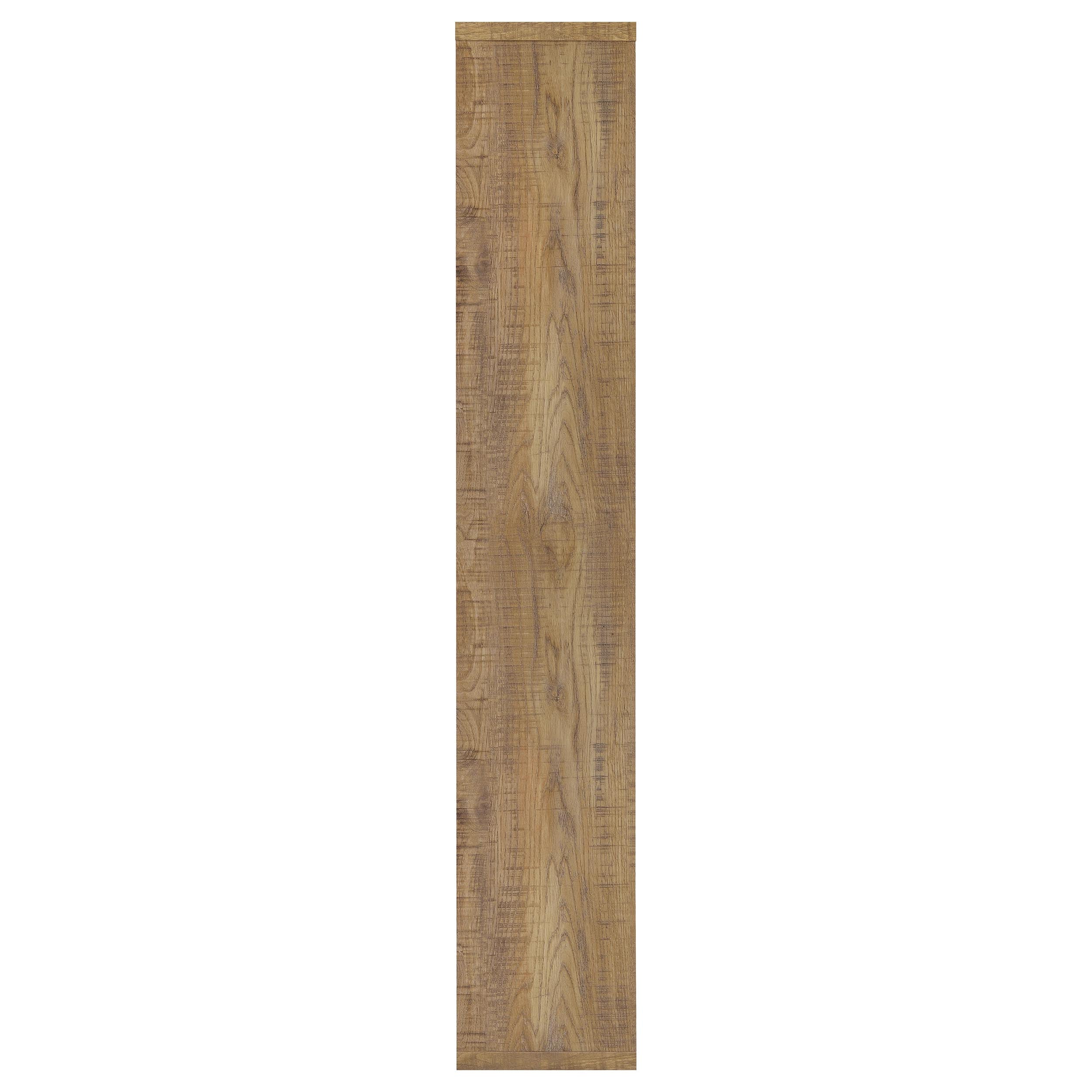 Theo 71-inch 6-shelf Bookshelf Mango
