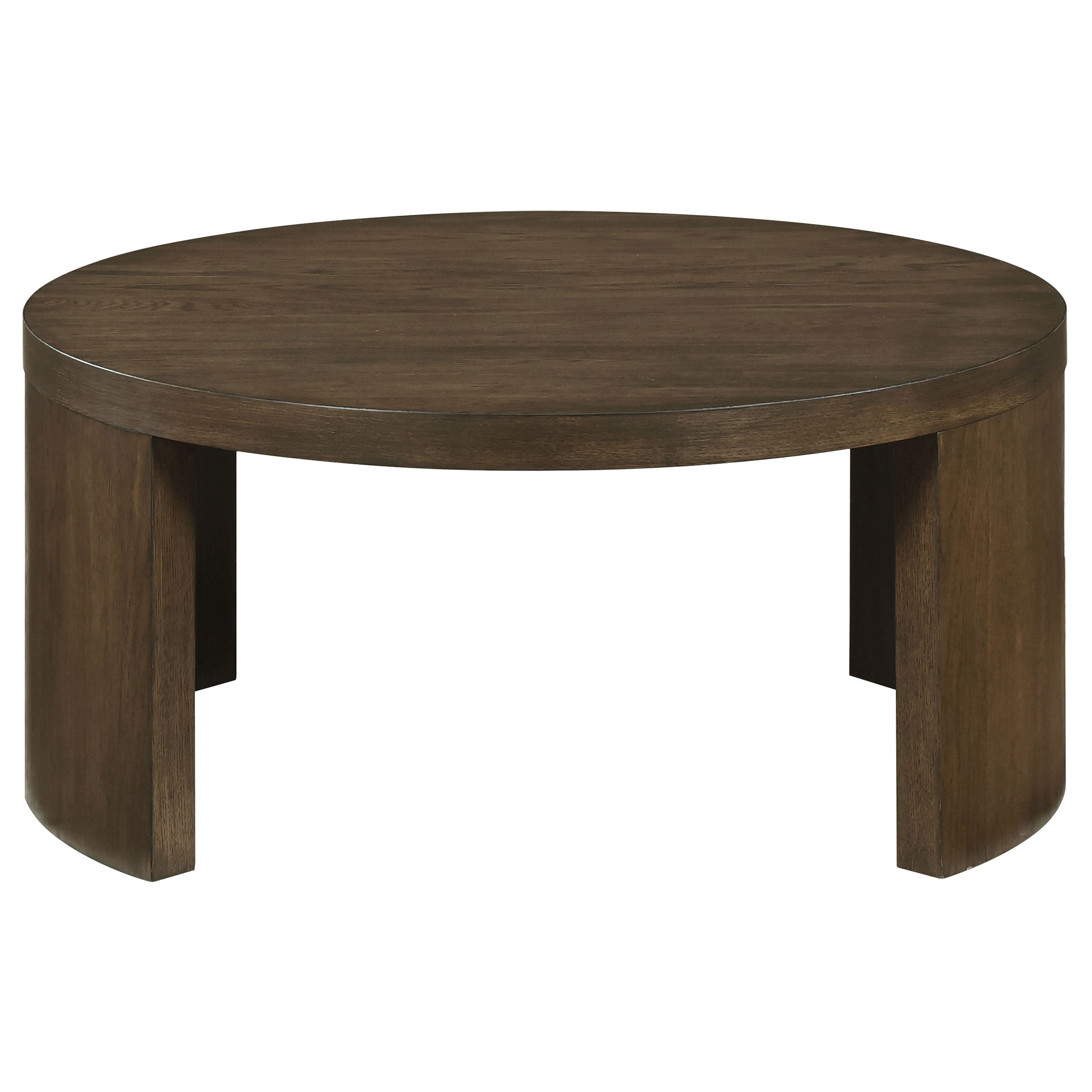 Sweeney 2-piece Coffee and End Occasional Table Set Dark Walnut