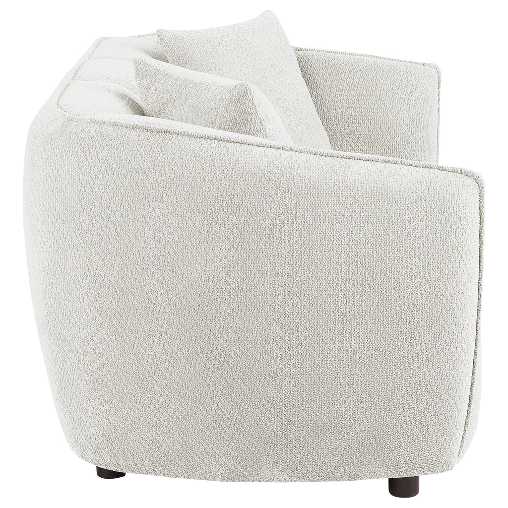 Aleisha Fabric Upholstered Loveseat Sand