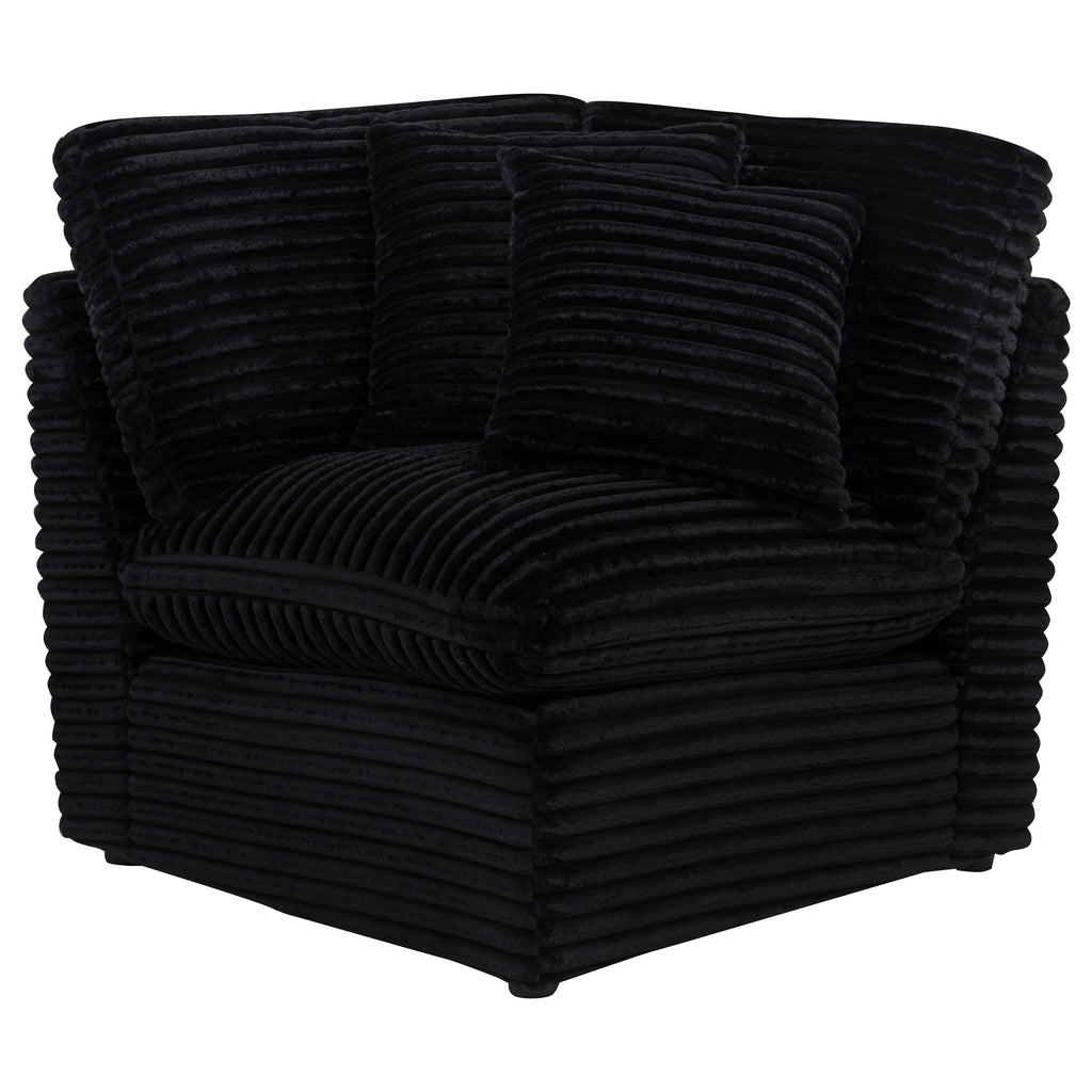 Collins 5-piece Modular Power Reclining Sectional Black