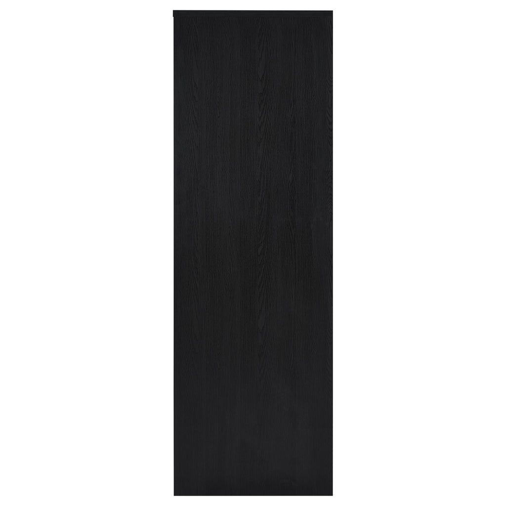 Noble 2-door Bedroom Wardrobe Storage Cabinet Armoire Black