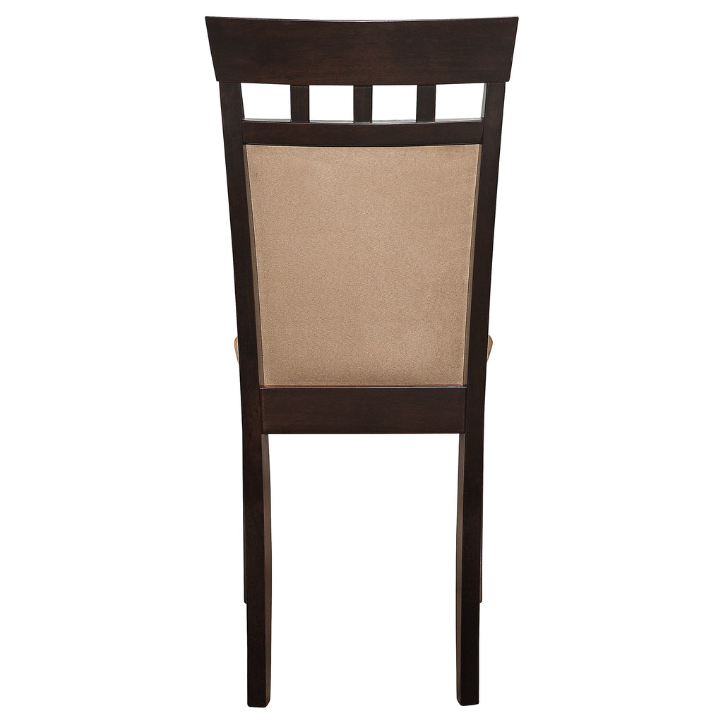 Gabriel Closed Back Dining Side Chair Cappuccino (Set of 2)