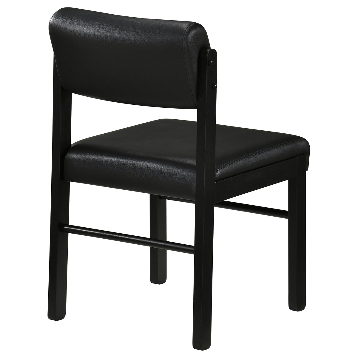 Kehoe Upholstered Dining Side Chair Black (Set of 2)