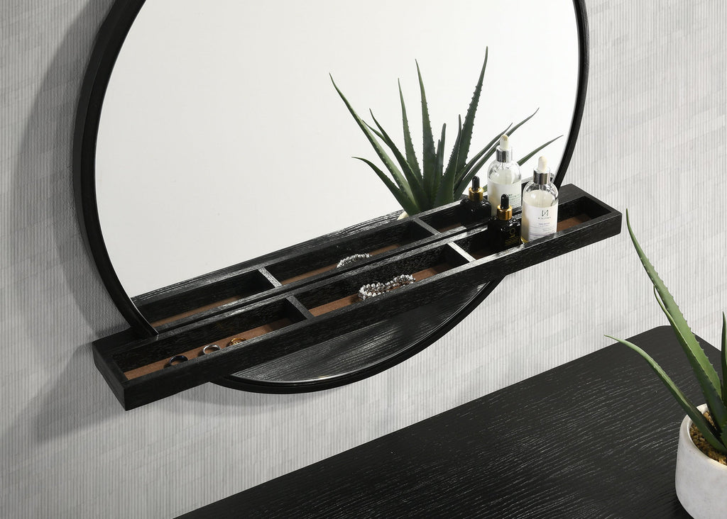 Arini 2-piece Makeup Vanity Table and Mirror Set