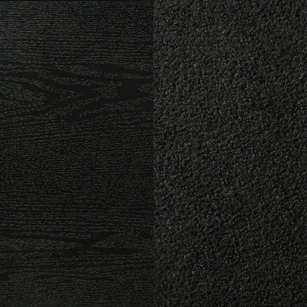 Miranda 54-inch Upholstered Queen Panel Bed Black