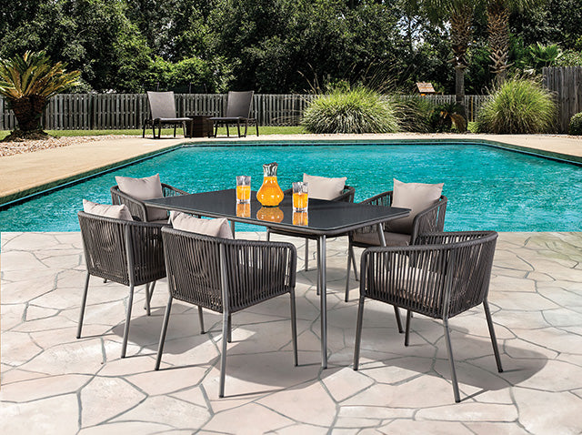 Tushari Outdoor Dining Set